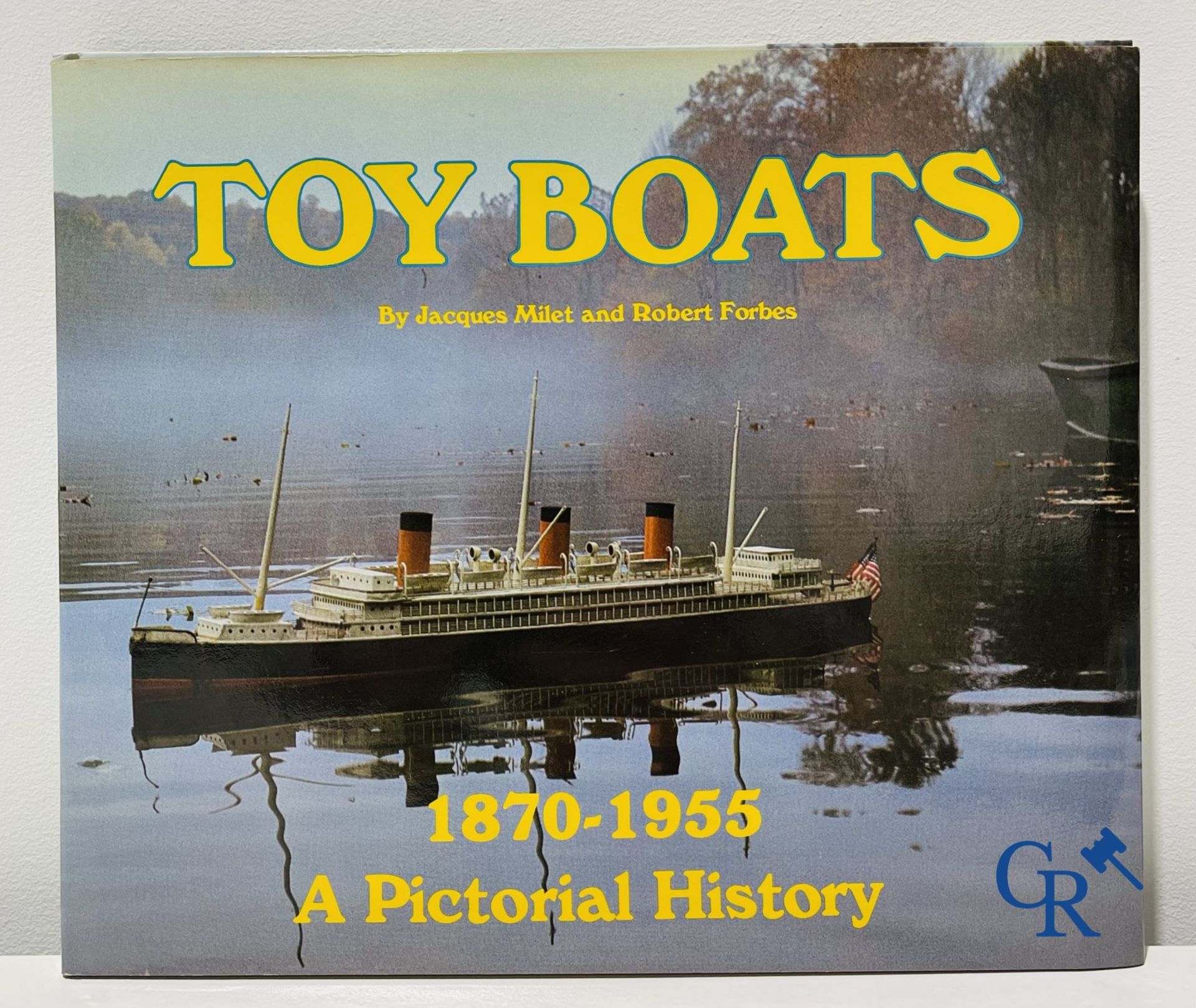 Old toys: Jacques Milet. 4 books on toy boats and 2 original drawings by Jacques Milet. - Image 7 of 13