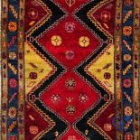 Oriental carpets: Kurdistan. Antique Kurdi carpet.