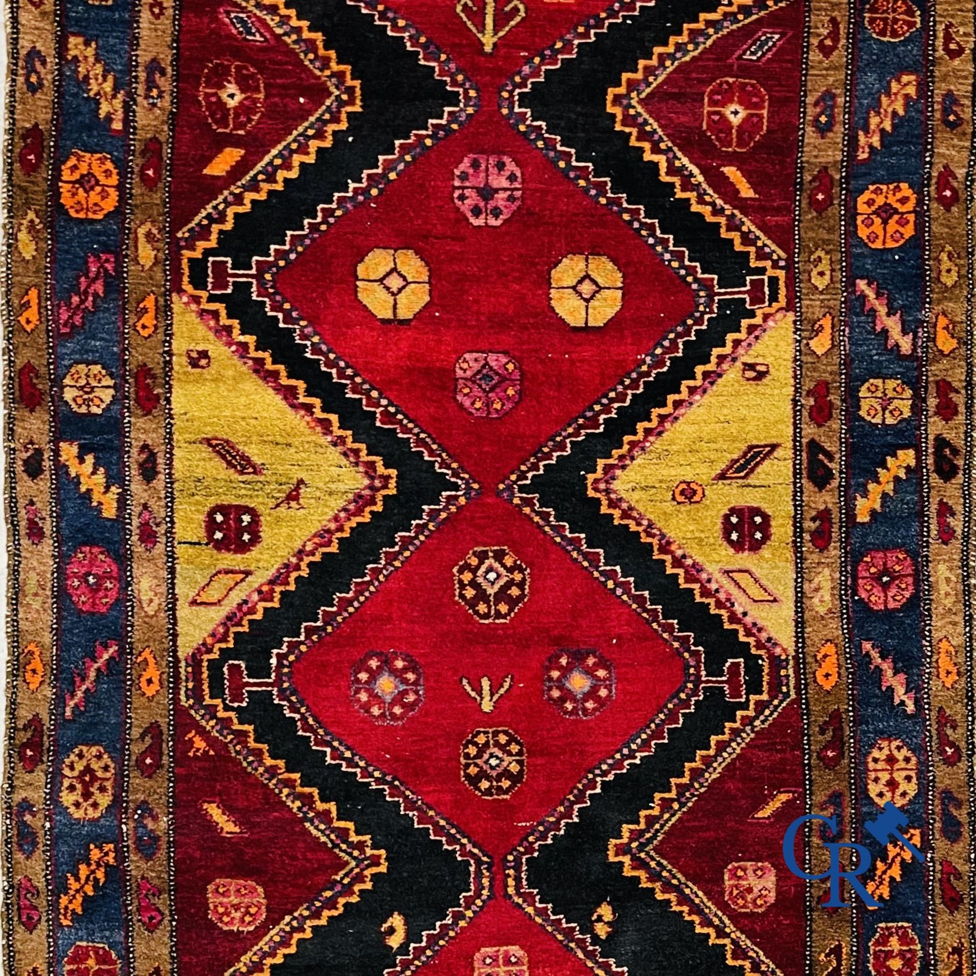 Oriental carpets: Kurdistan. Antique Kurdi carpet.