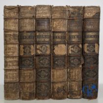 Early printed books: Dictionnaire Universel de Medecine, Robert James. 6 volumes, Paris 1746-1748.