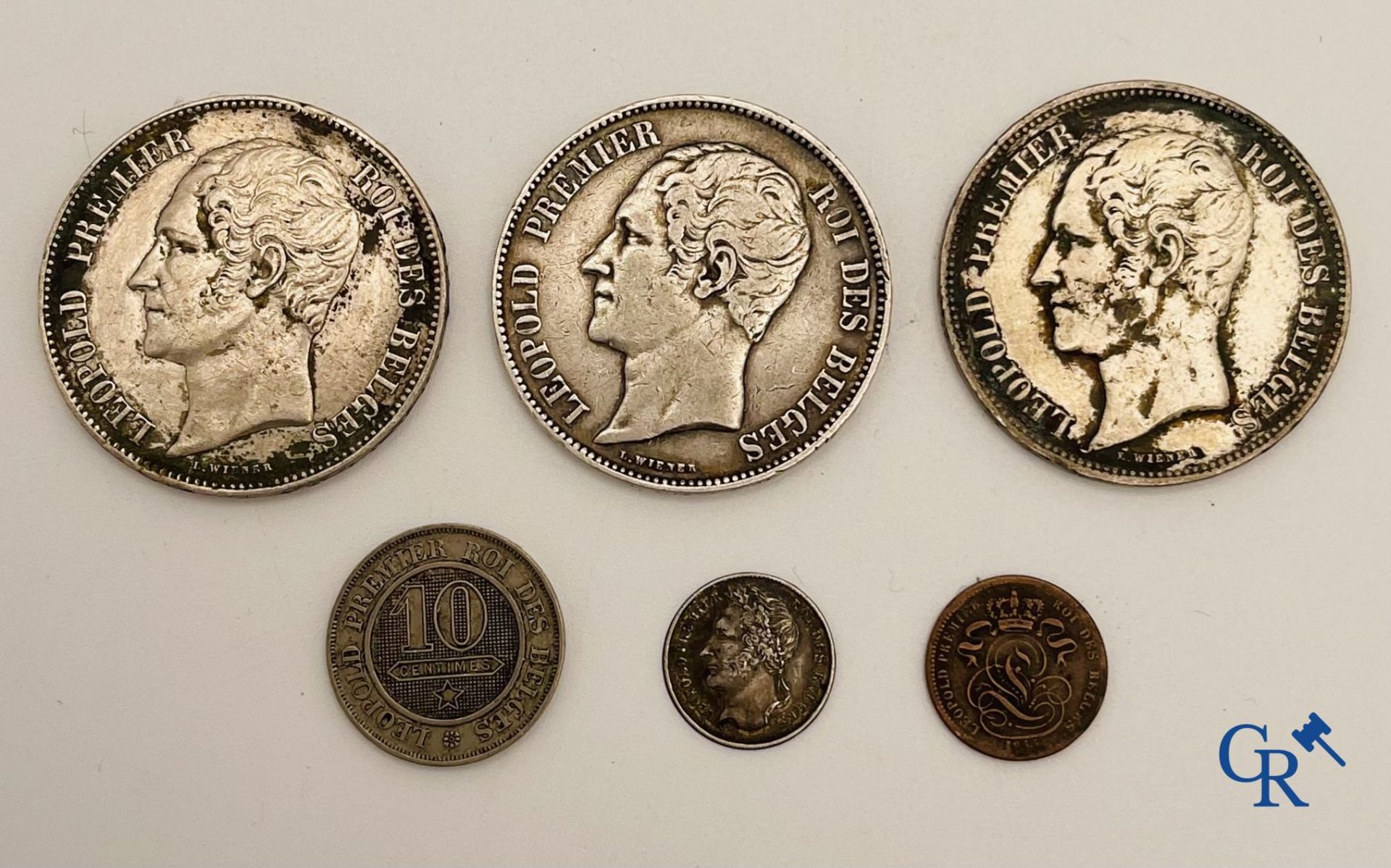 Silver coins: Leopold I and others. - Image 2 of 19