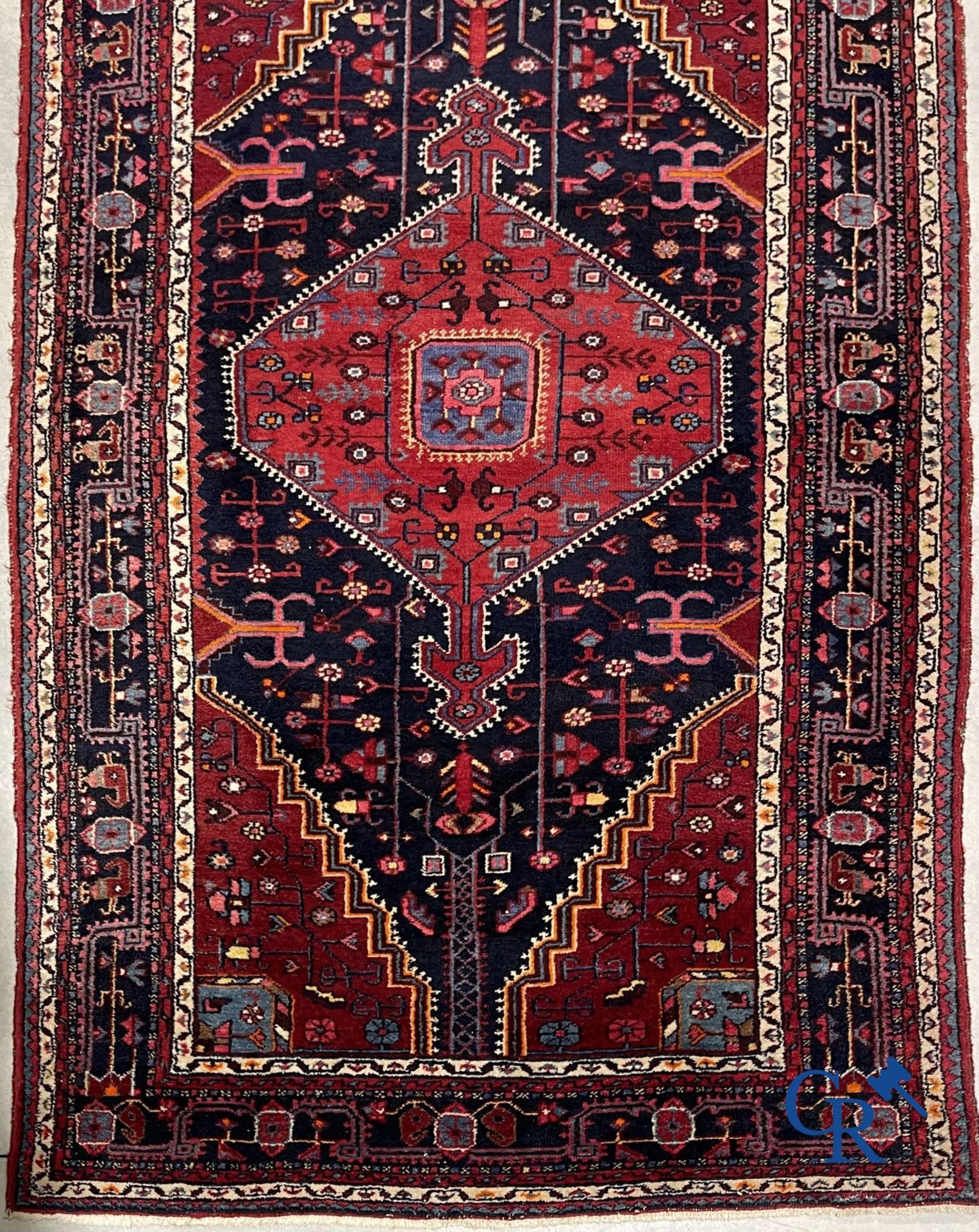 Oriental carpets: Oriental hand-knotted wool carpet. - Image 5 of 8