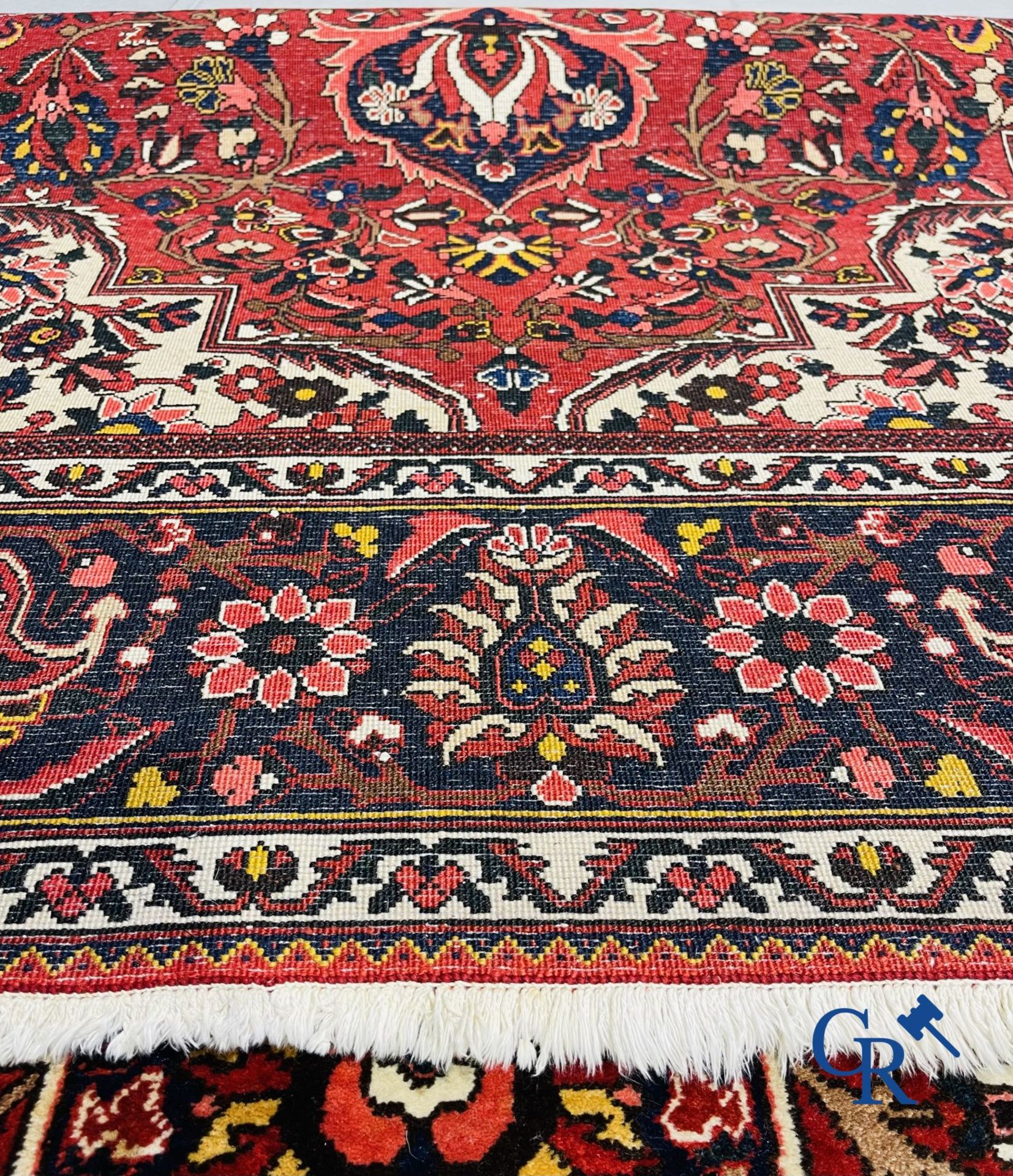 Oriental carpets: Iran. Large Persian hand-knotted carpet with floral decor. - Image 11 of 11