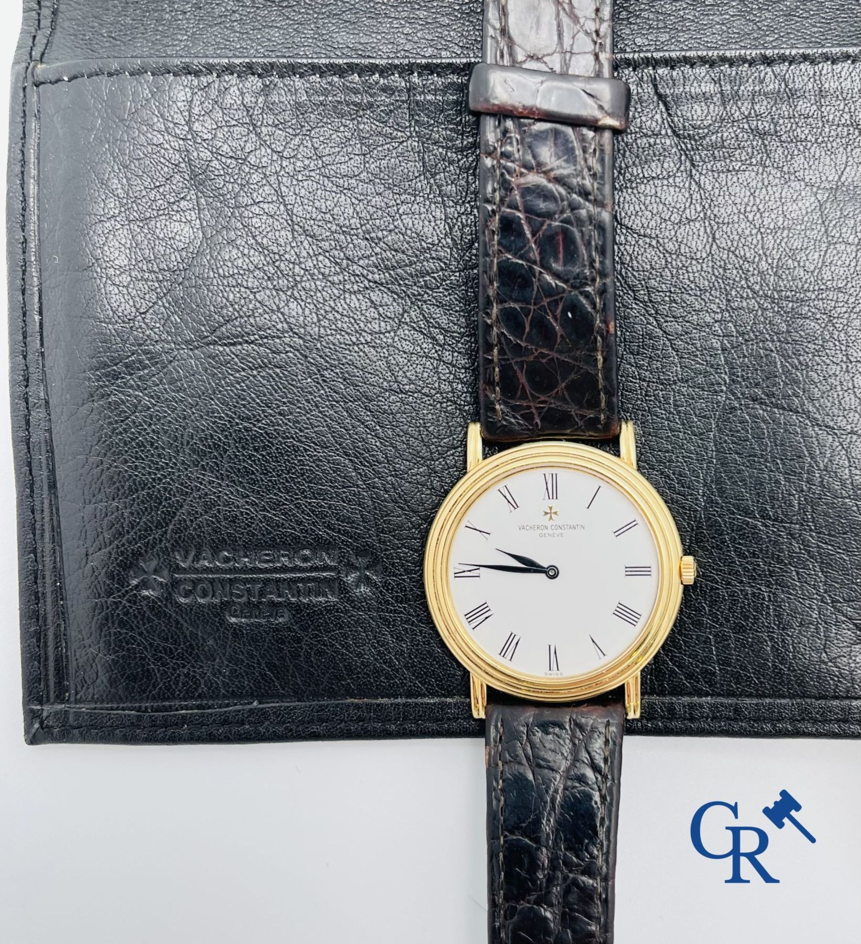 Vacheron Constantin Genève. A men's wristwatch in gold 18K (750°/00). - Bild 6 aus 8