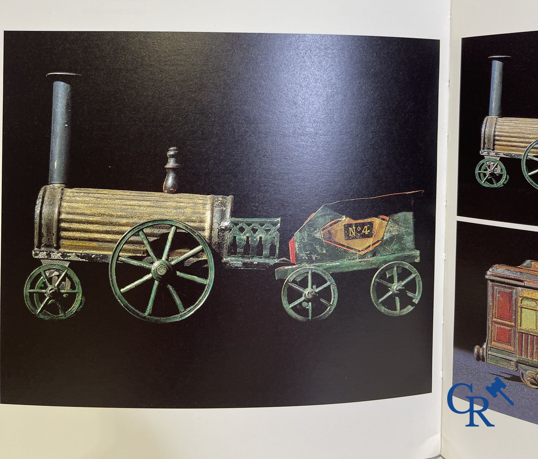 Old toys. Märklin. Interesting lot books about beautiful old toys, locomotives, trains etc. - Image 16 of 17