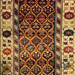 Oriental carpets: An antique oriental runner.