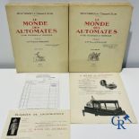 Automates. Rare edition of "Le monde des automates." Alfred Chapuis et Edouard Gélis. Paris 1928.