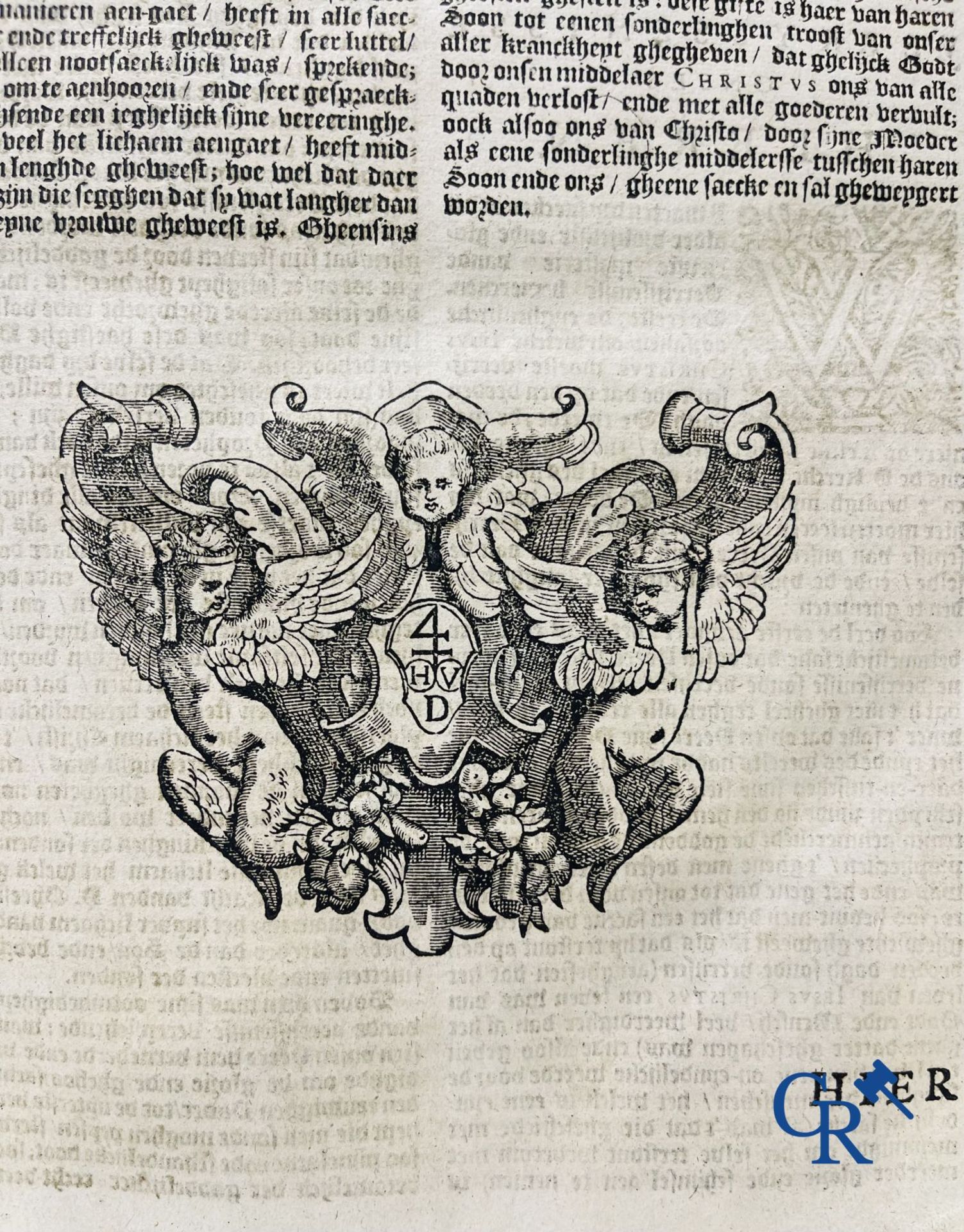 Early printed books: Pedro de Ribadeneira, Heribert Rosweyde, P. Andreas De Boeye. Antwerp 1665 and  - Image 7 of 17