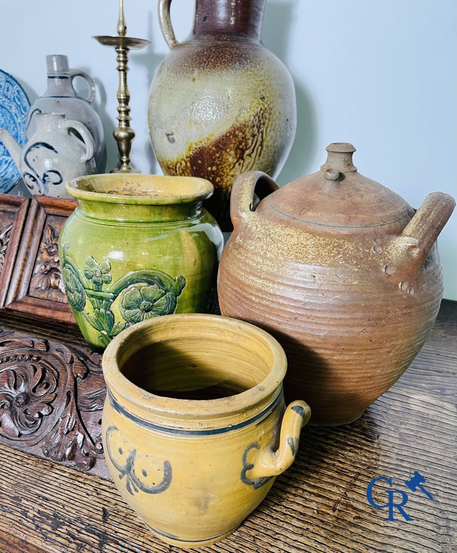 Large lot with various antiques. - Image 12 of 13