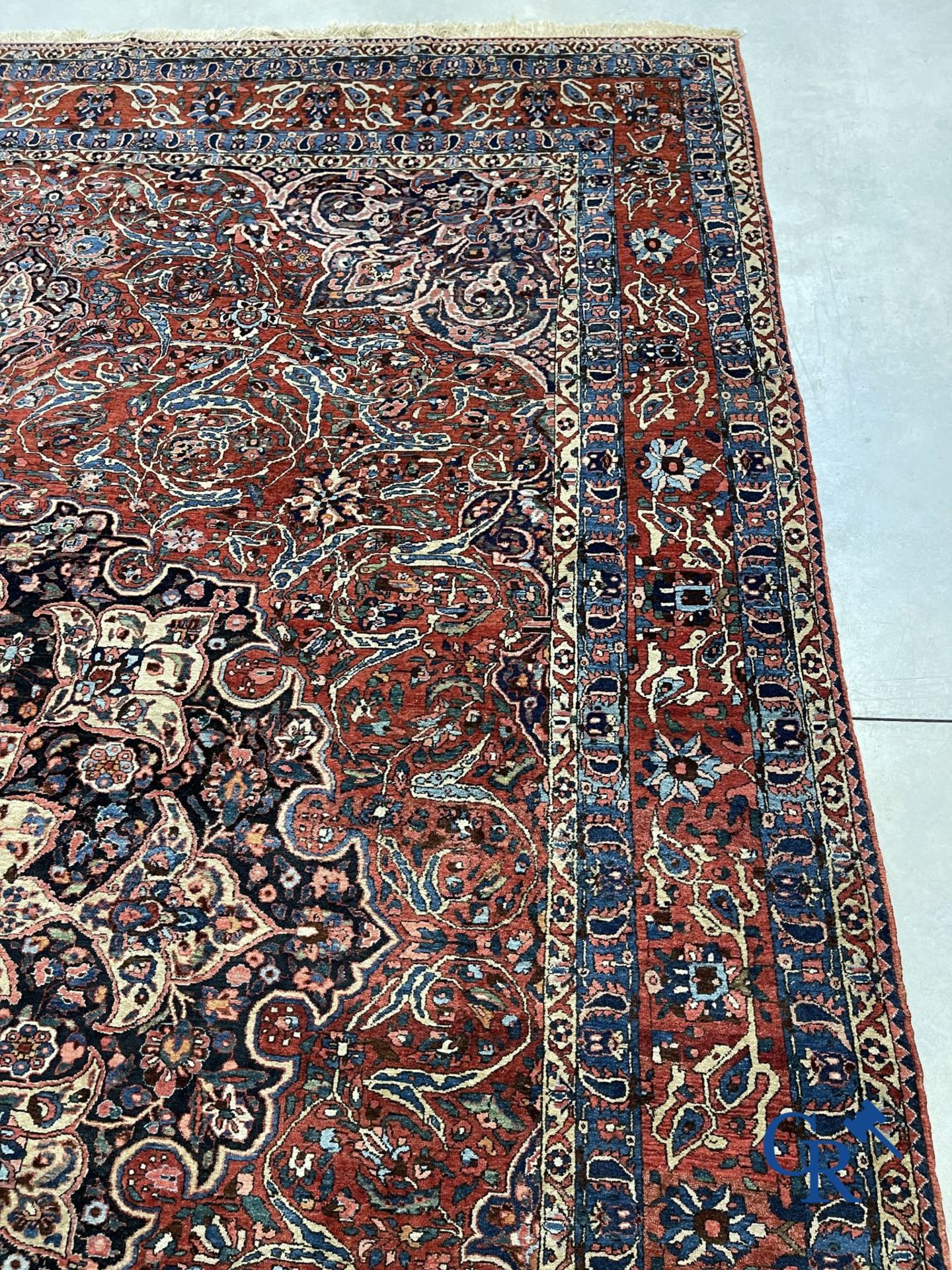 Carpets: Iran: An exceptional Persian carpet. Kashan. - Image 7 of 15
