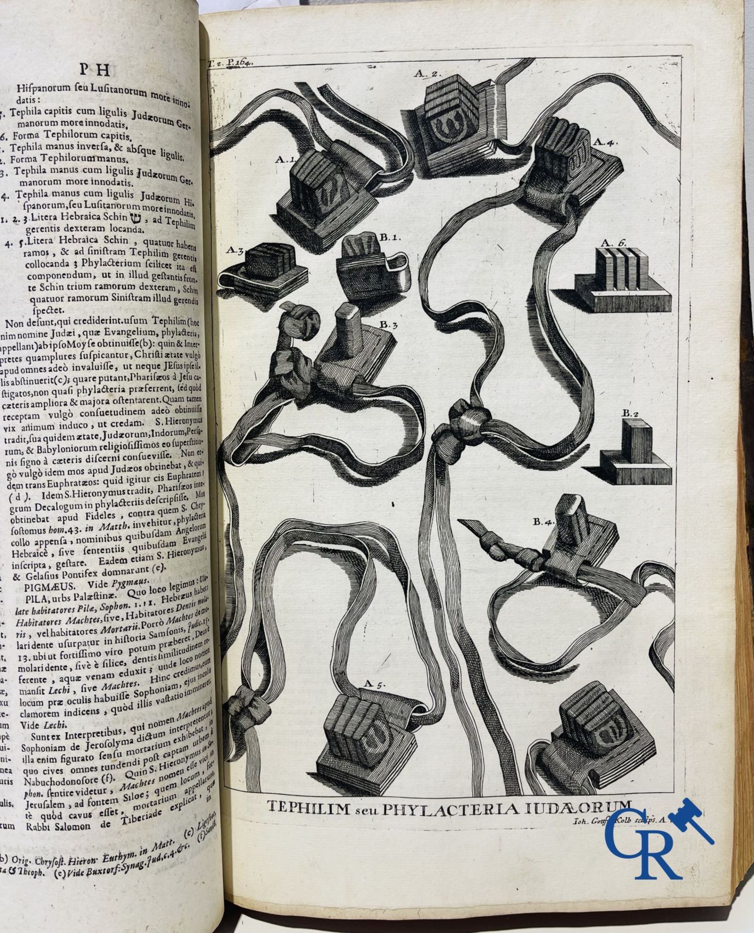Early printed books: Calmet Augustino, Dictionarium cum figuris Antiquitates Judaicas repraesentanti - Image 18 of 29