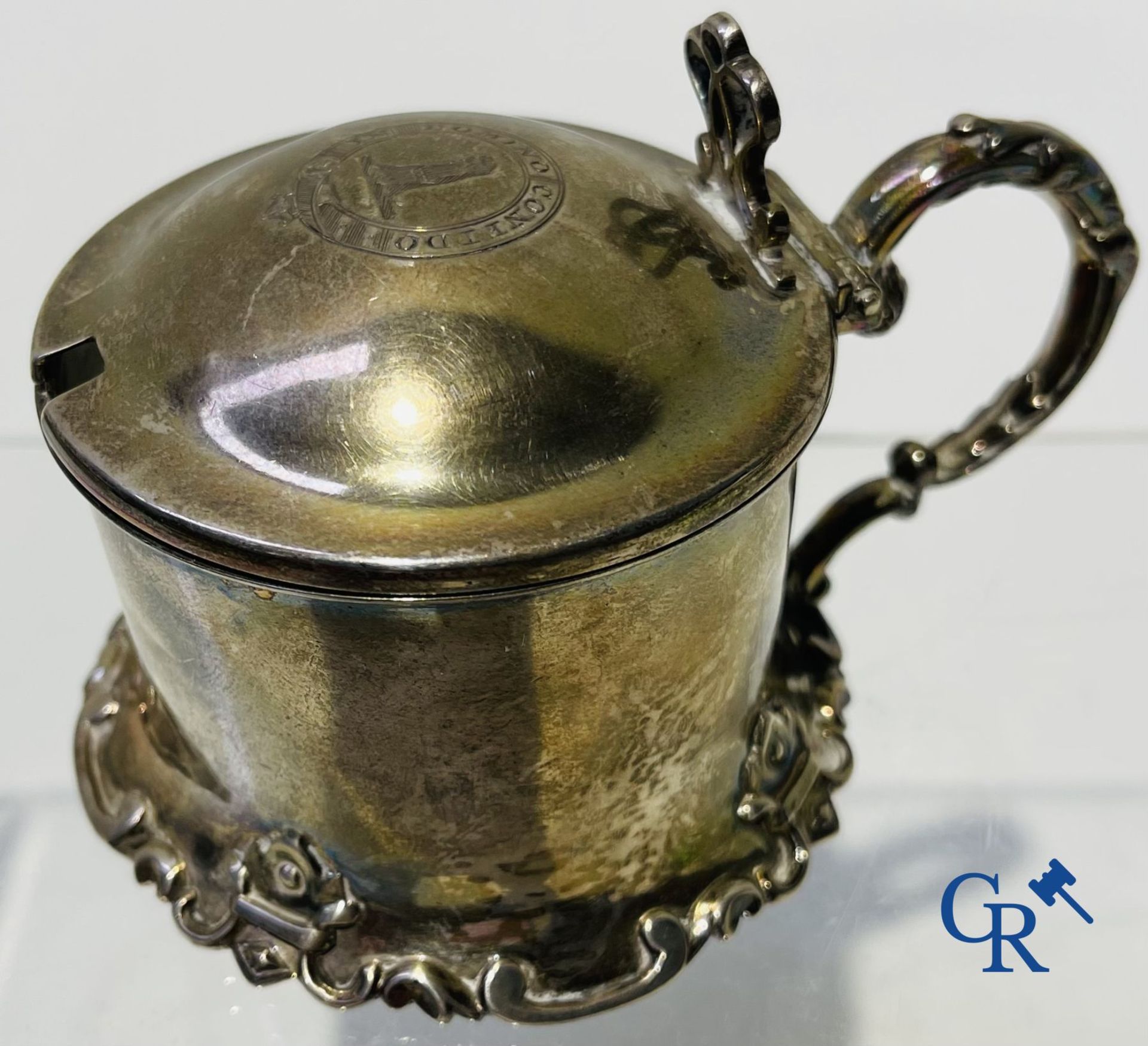 Silver: Interesting lot with antique English silver. (various hallmarks)
18th-19th century. - Image 15 of 20