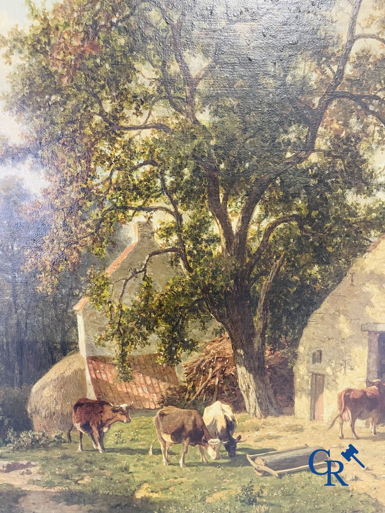 Painting: Frans Keelhoff (1820-1891) - Image 5 of 11