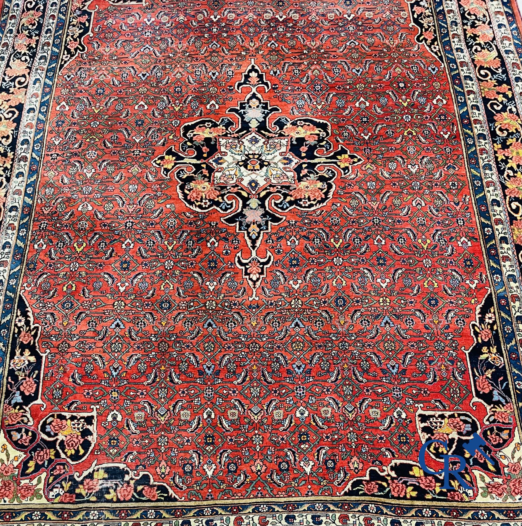 Persian carpet: Iran. Large Heriz carpet. - Image 4 of 14