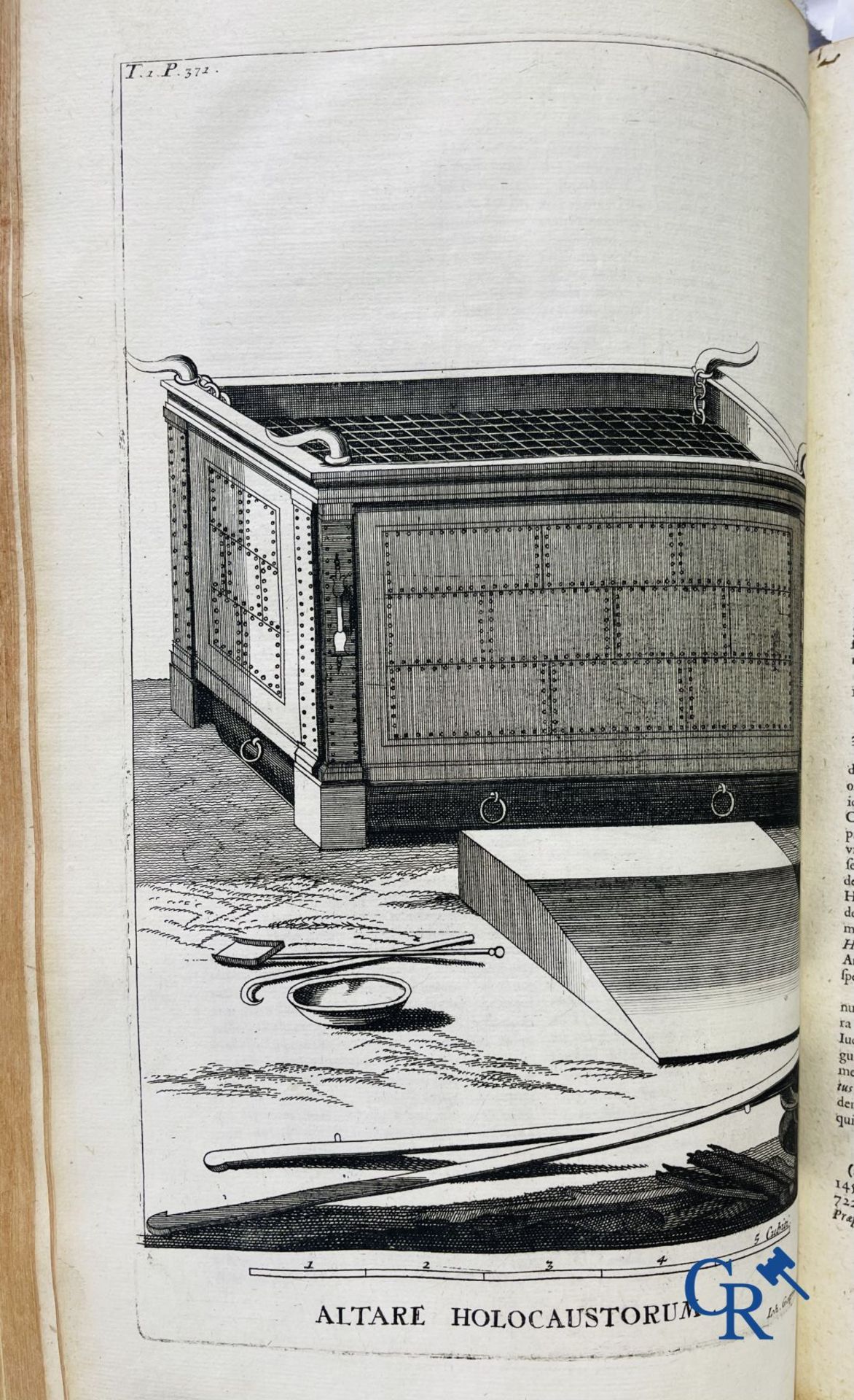 Early printed books: Calmet Augustino, Dictionarium cum figuris Antiquitates Judaicas repraesentanti - Image 12 of 29