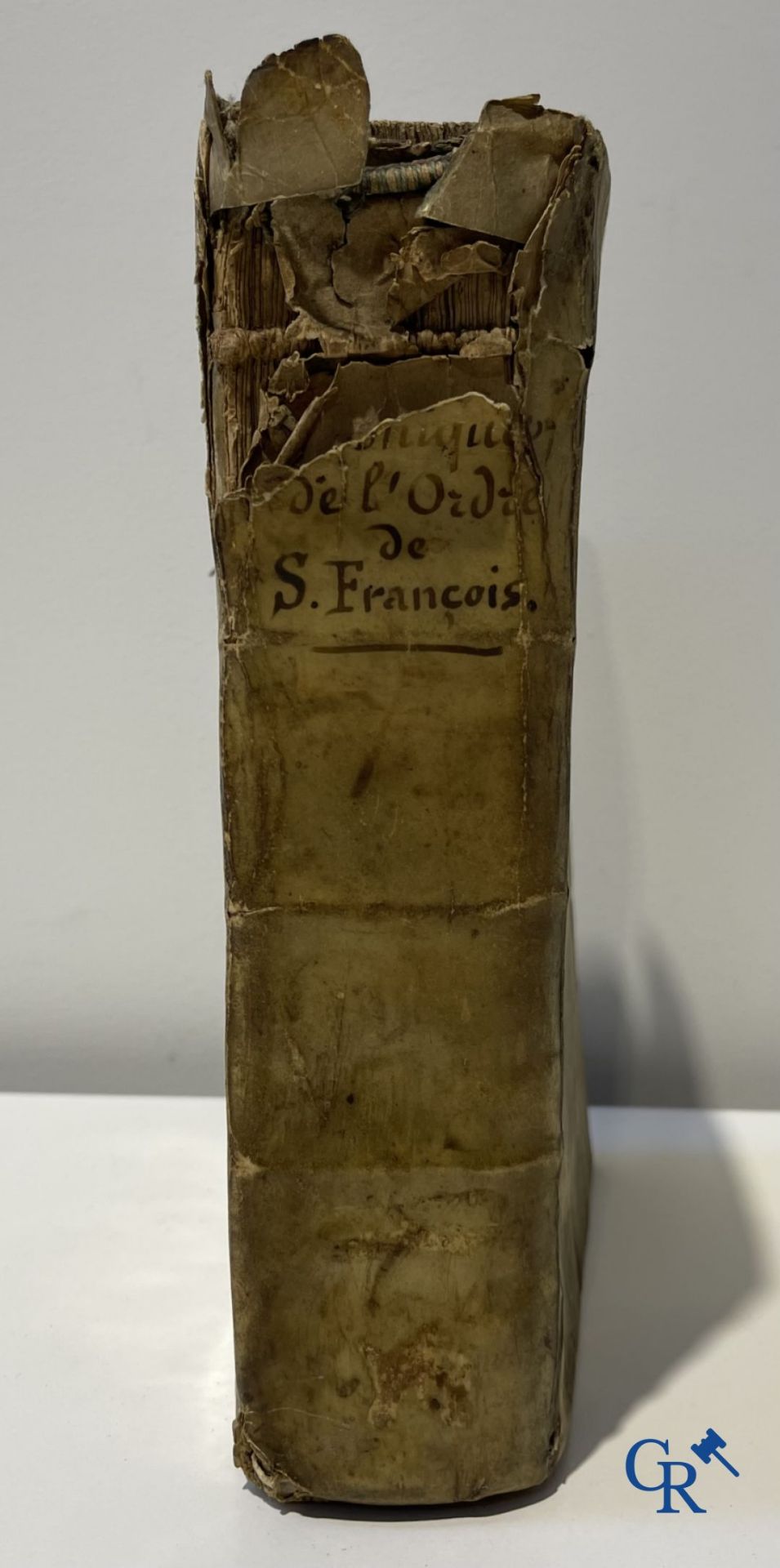 Early Printed Books: Marcos de Lisboa, Chronique et institution de l'ordre du Père S. François, Pari - Image 4 of 19