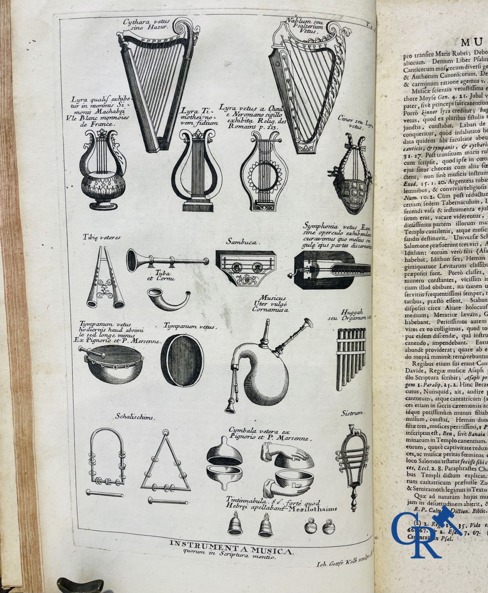 Early printed books: Calmet Augustino, Dictionarium cum figuris Antiquitates Judaicas repraesentanti - Bild 16 aus 29