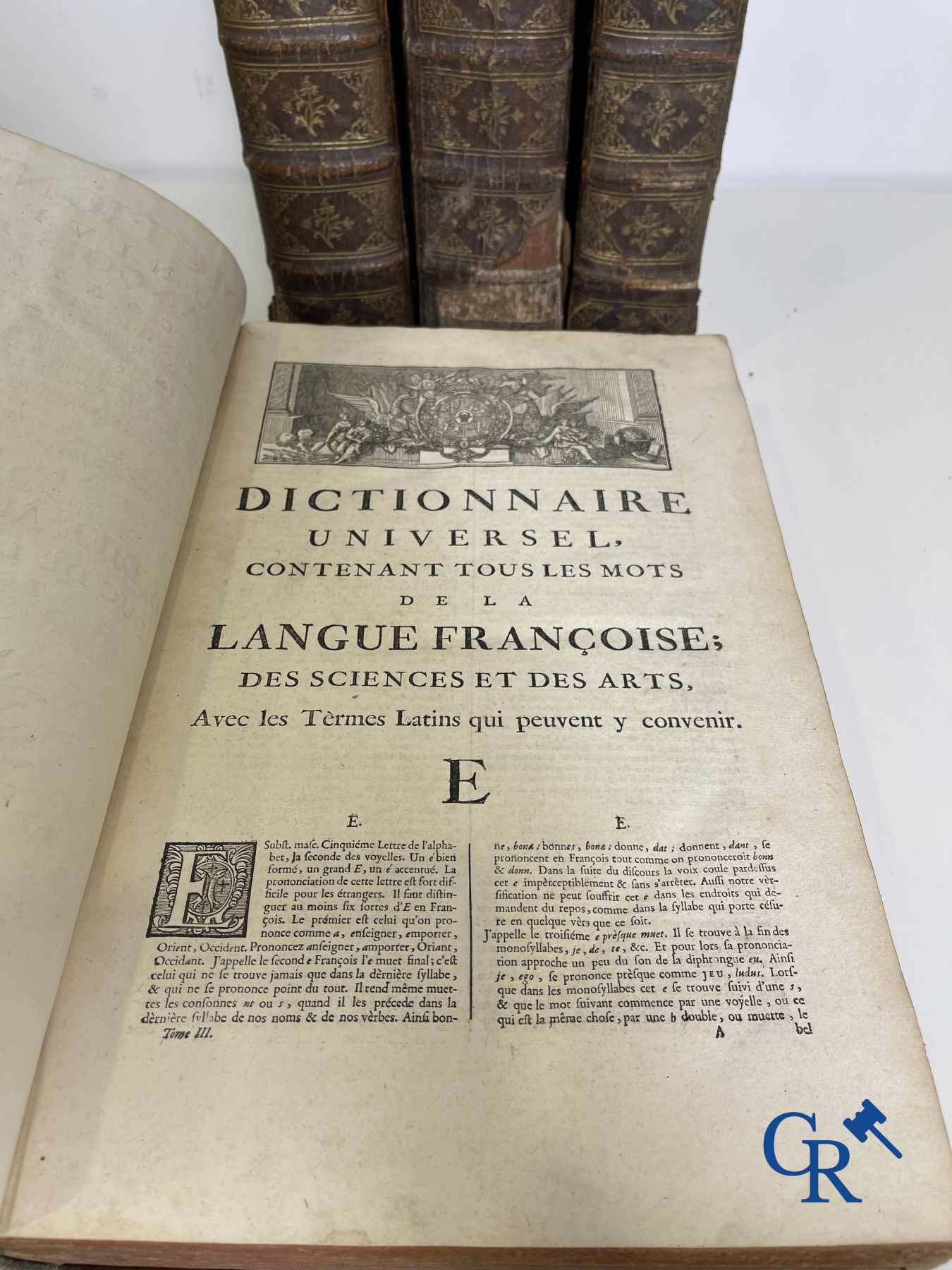 Early printed books: Dictionnaire de Trévoux, Pierre Antoine 1740. - Image 10 of 18