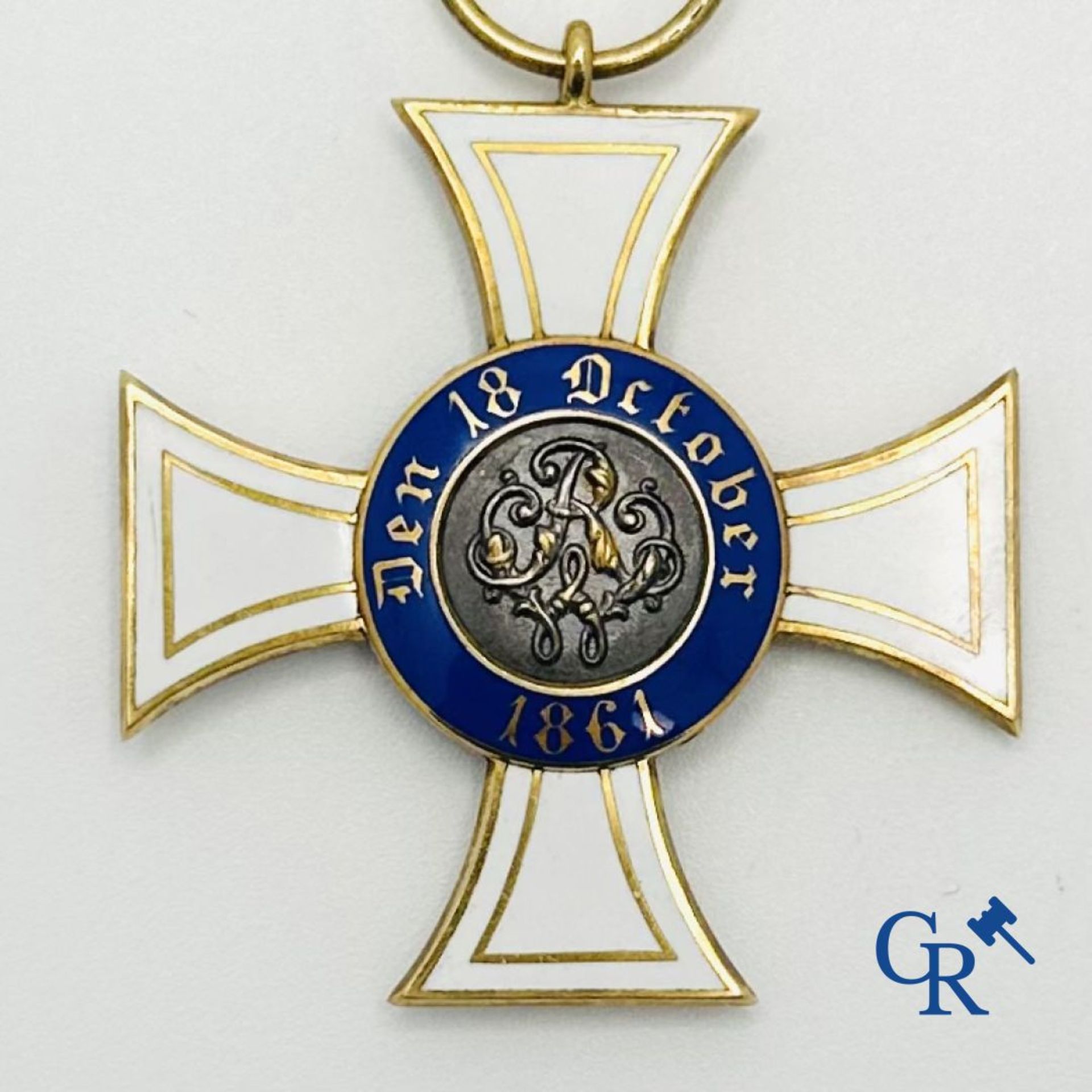 Médailles - Order of the Crown Medals of Honor - Decorations: Kingdom of Prussia - Germany: Officers - Image 3 of 3