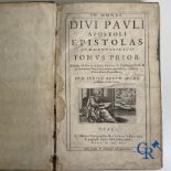 Early printed books: Willem Hessels van Est (1542-1613) The Epistles of St. Paul. Tomus prior en tom