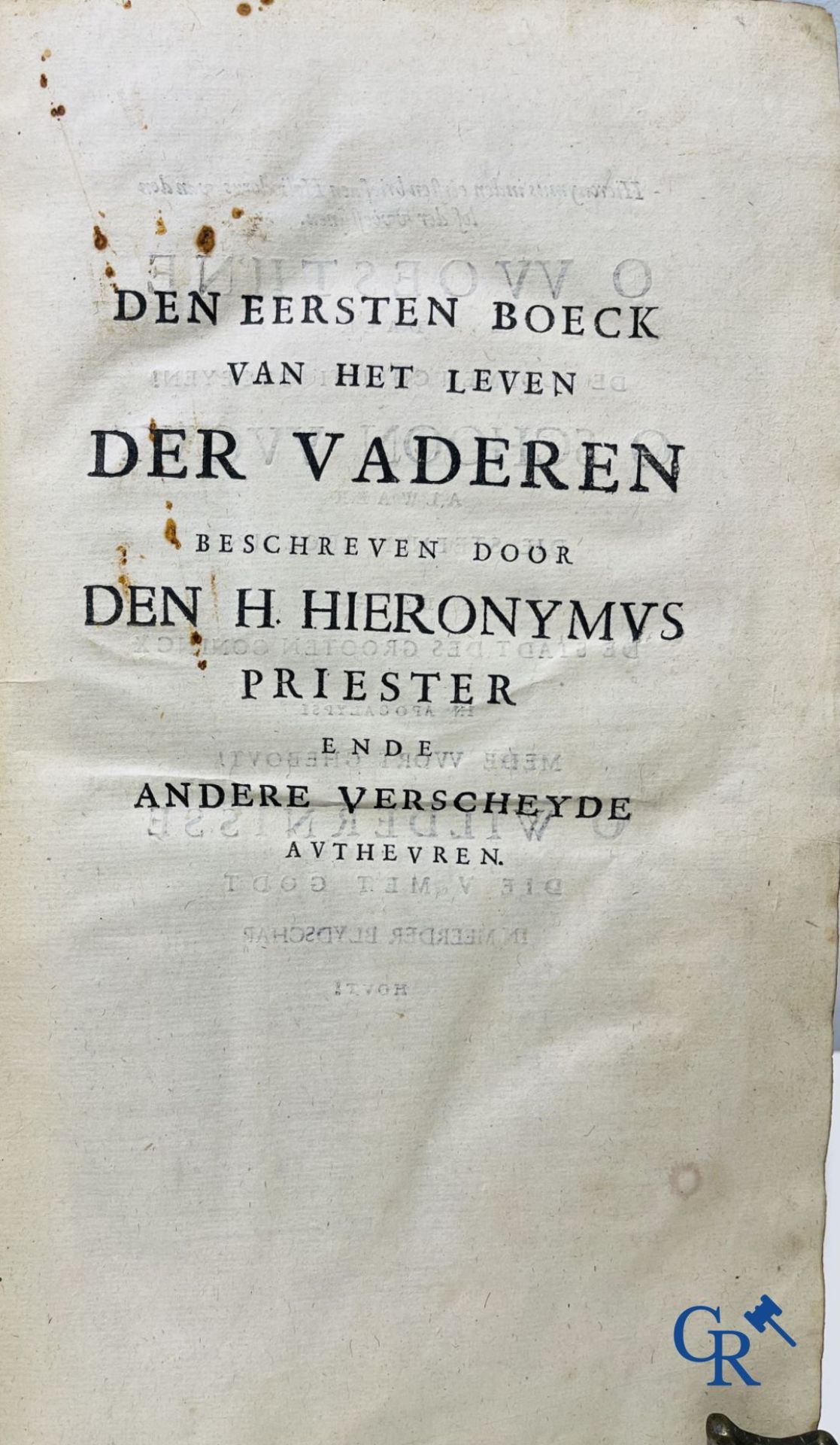 Early Printed Books: Rosweydus, Heribertus. Het Leven ende spreucken der Vaderen described by St. Je - Bild 6 aus 19