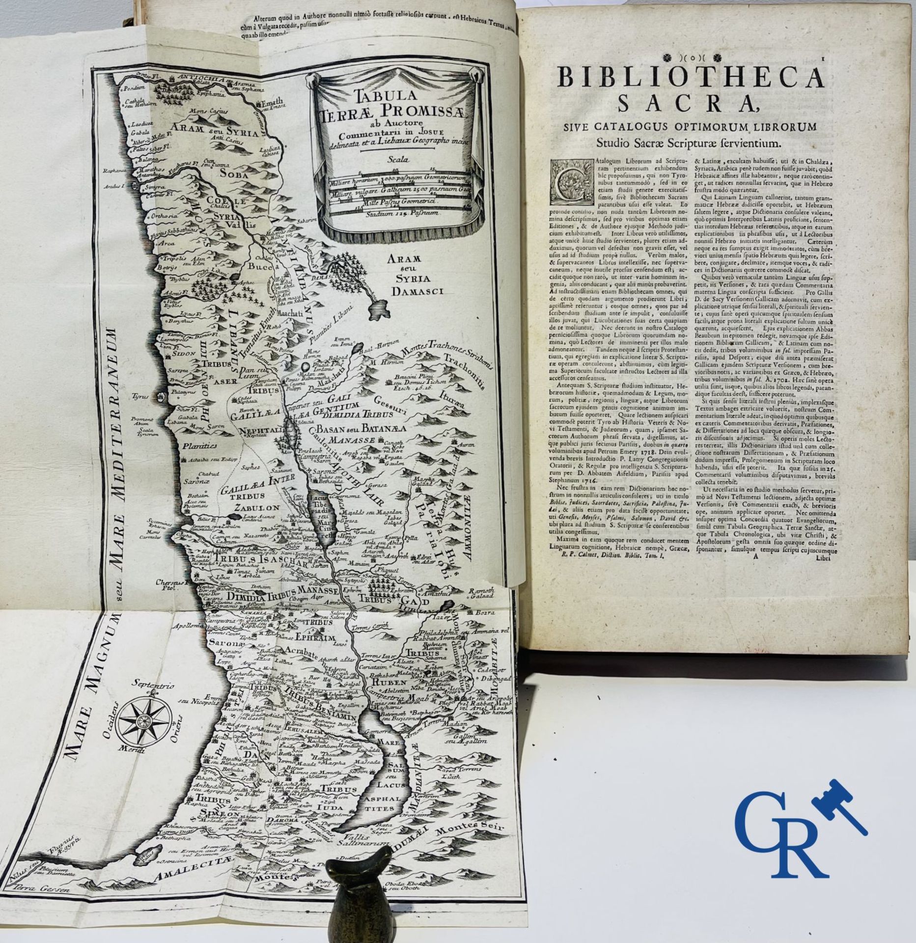 Early printed books: Calmet Augustino, Dictionarium cum figuris Antiquitates Judaicas repraesentanti - Image 5 of 29