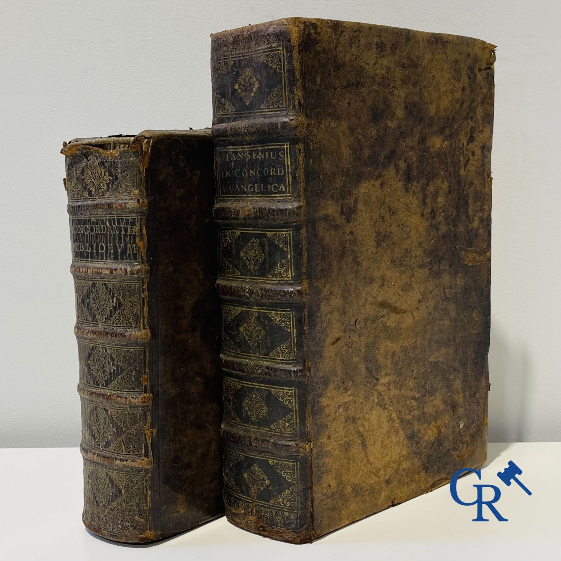 Early printed books: Cornelius Jansenius, Commentariorum, Petrus Zangrius Tiletanus 1572 and Concord