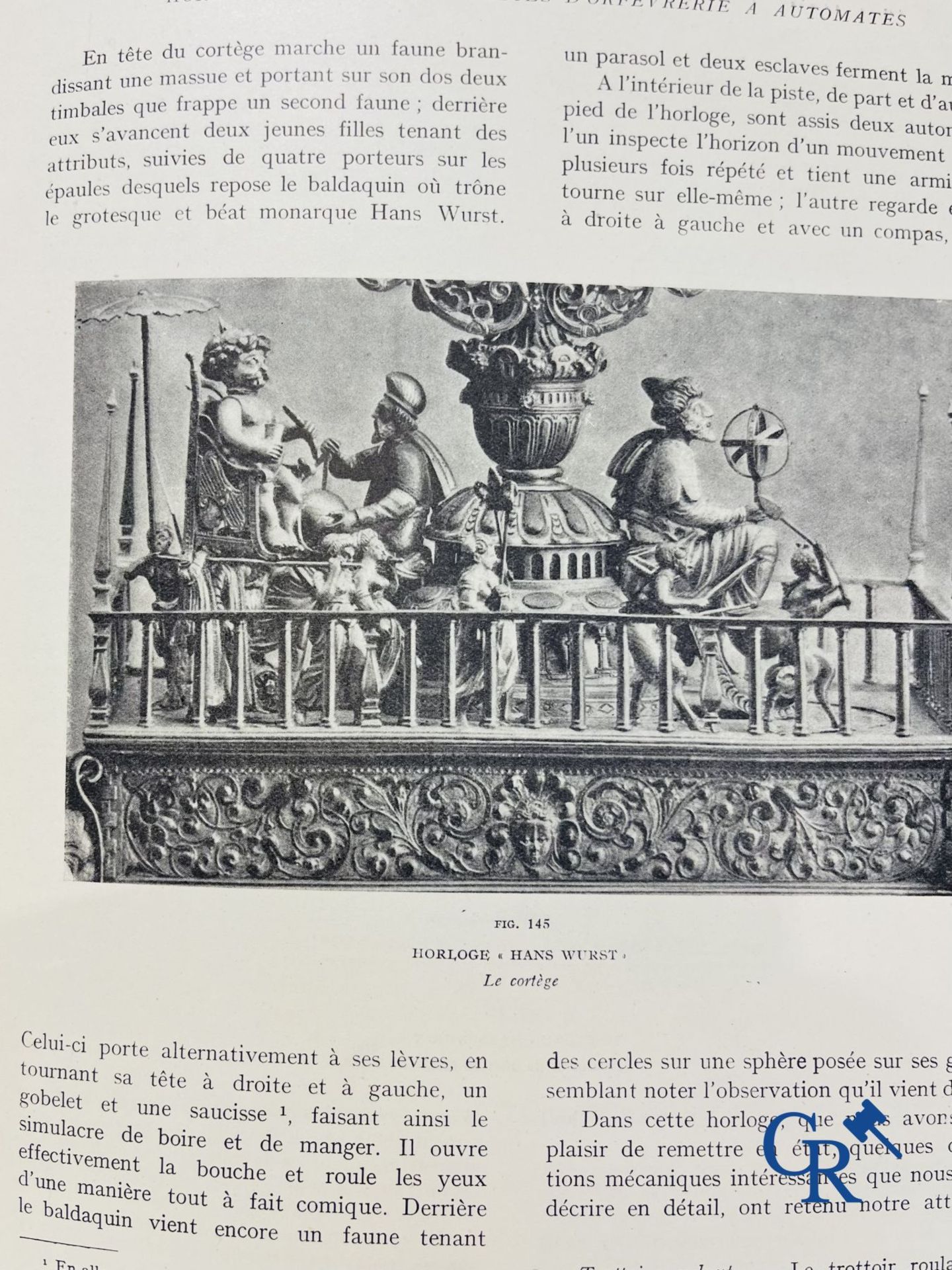 Automates. Rare edition of "Le monde des automates." Alfred Chapuis et Edouard Gélis. Paris 1928. - Bild 14 aus 26