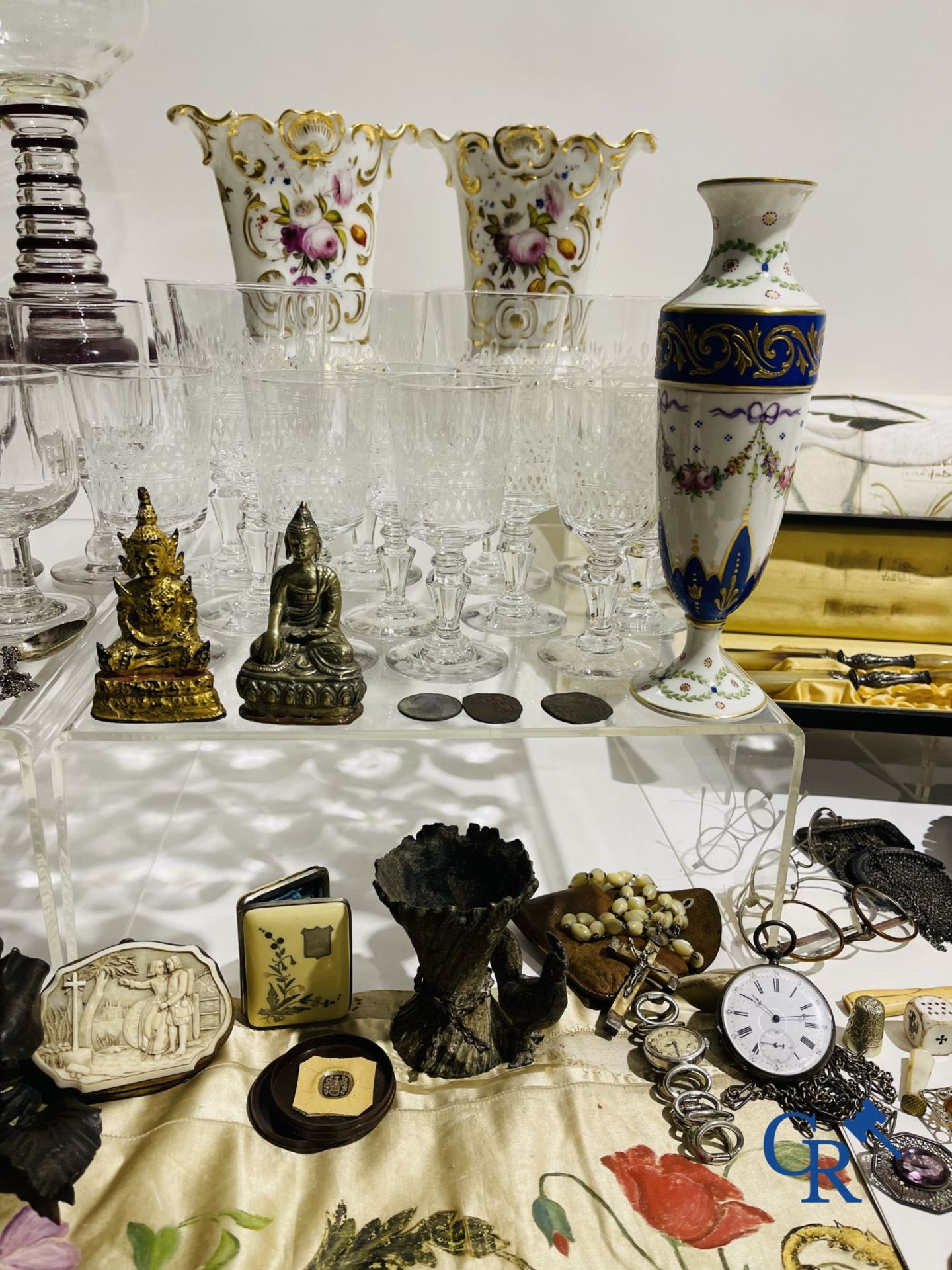 Nice lot with various antiques. - Bild 20 aus 26