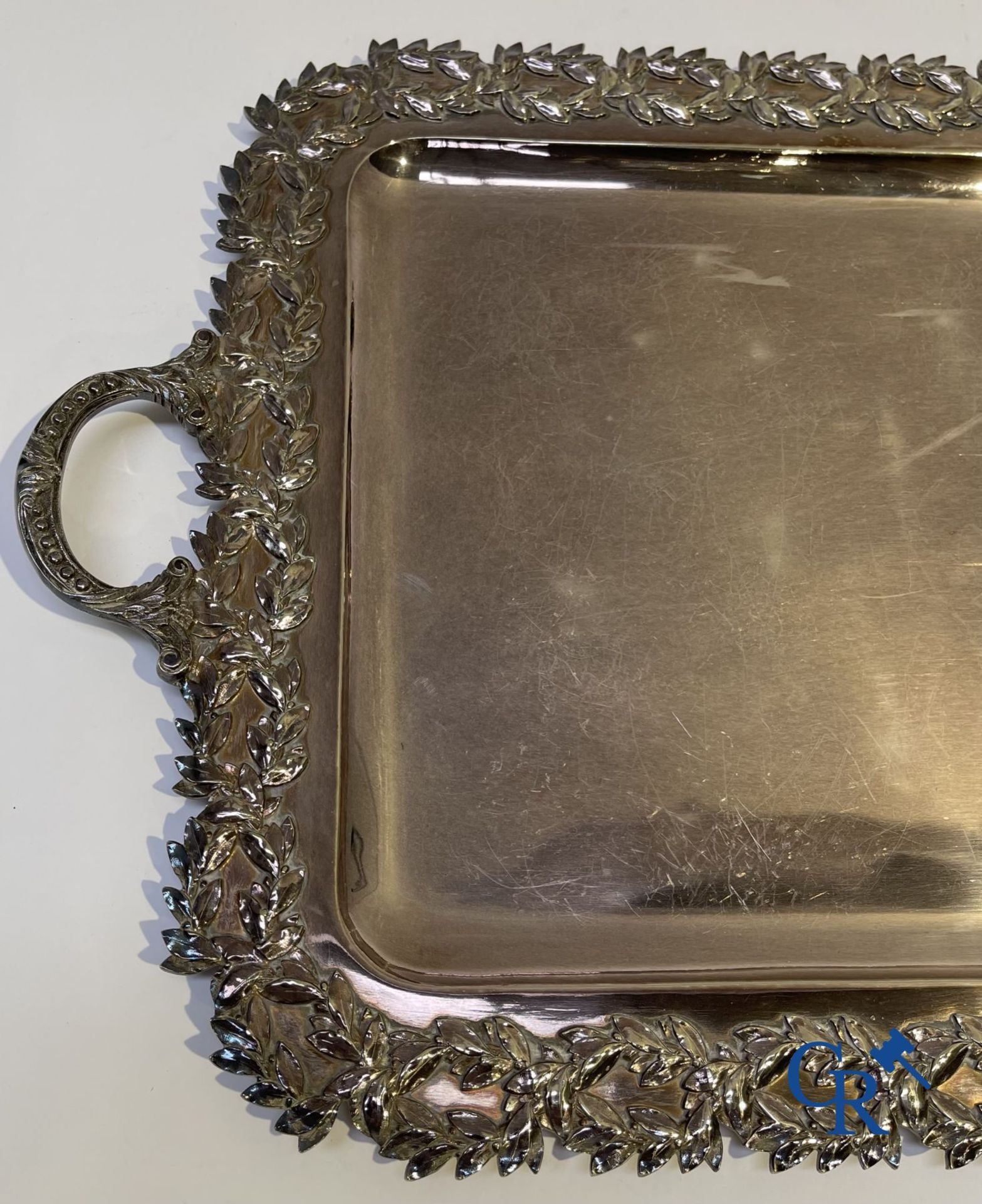 Silver: Alphonse Debain. Coffee/tea set in silver. - Image 8 of 10