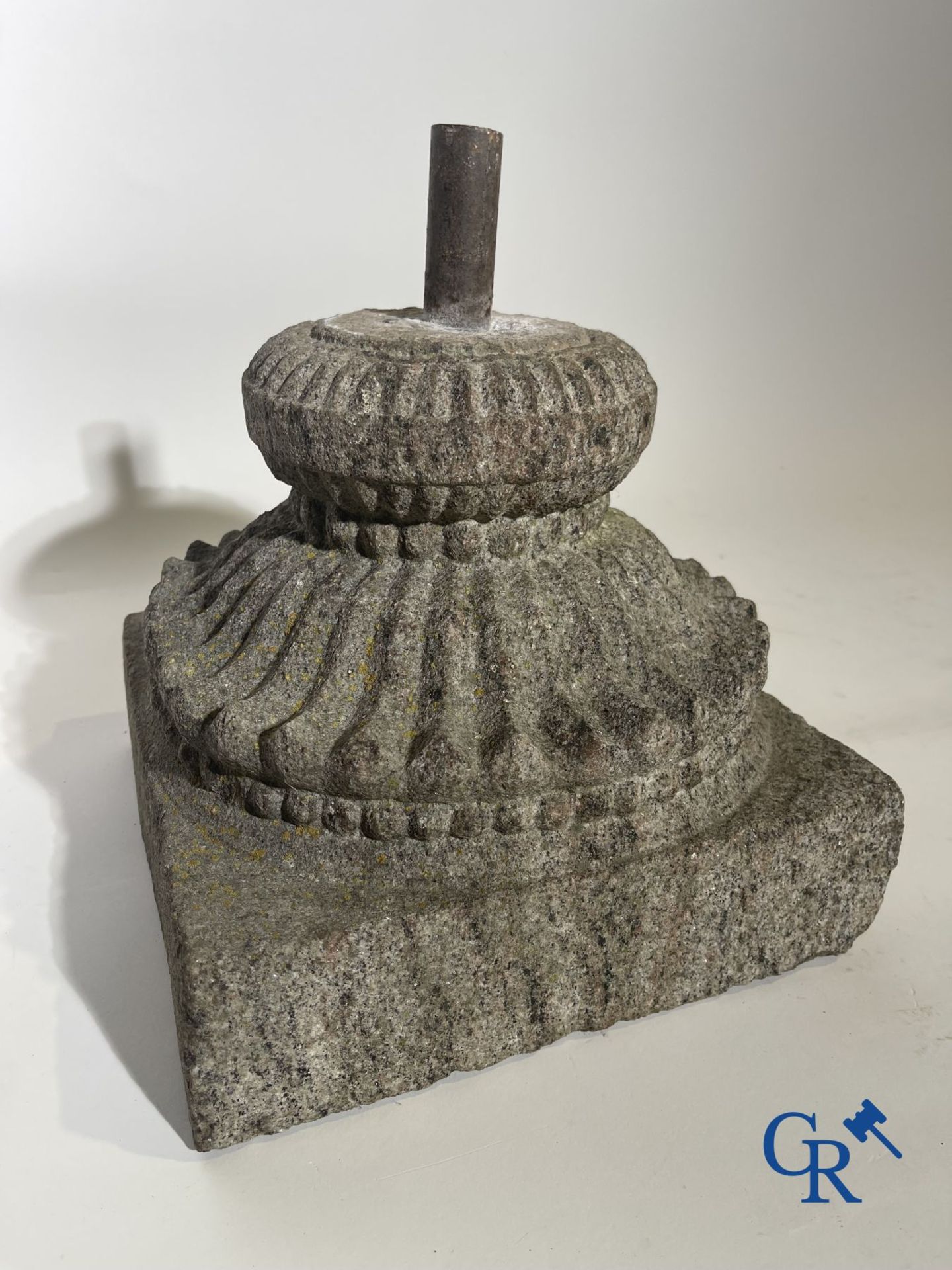 Imposing Asian head of a monk. - Image 9 of 12