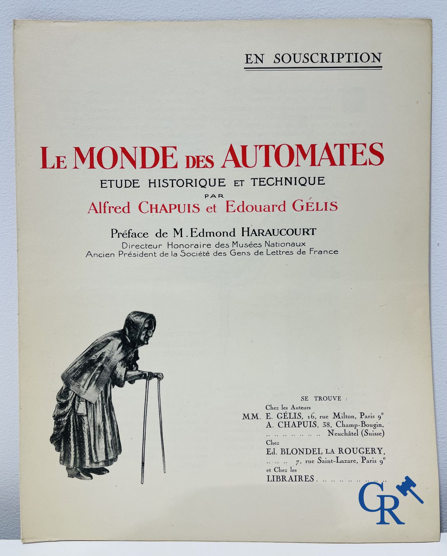 Automates. Rare edition of "Le monde des automates." Alfred Chapuis et Edouard Gélis. Paris 1928. - Image 4 of 26