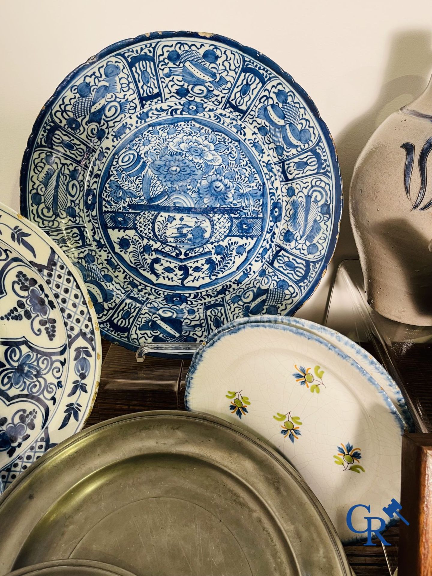 Large lot with various antiques. - Image 9 of 13