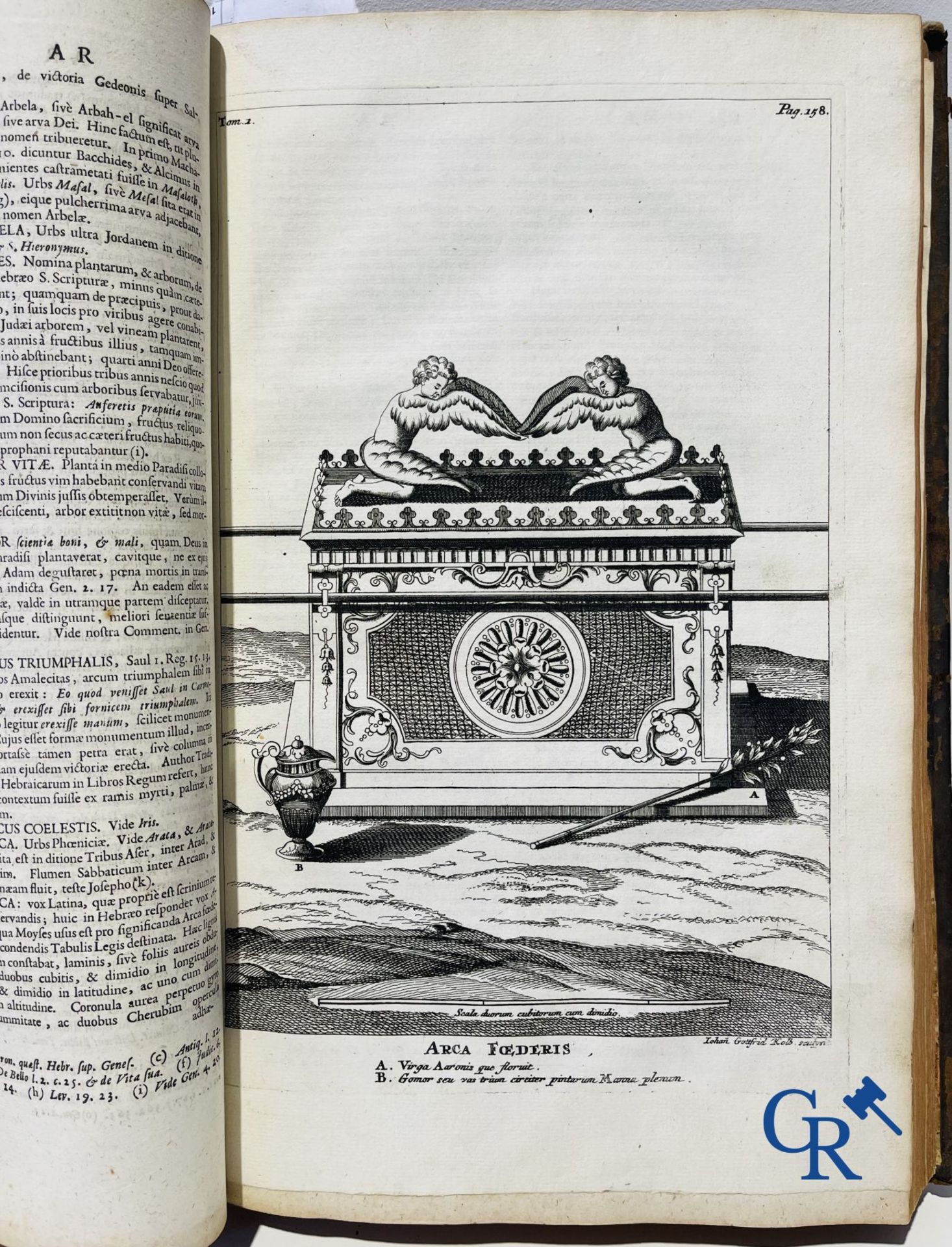 Early printed books: Calmet Augustino, Dictionarium cum figuris Antiquitates Judaicas repraesentanti - Image 8 of 29