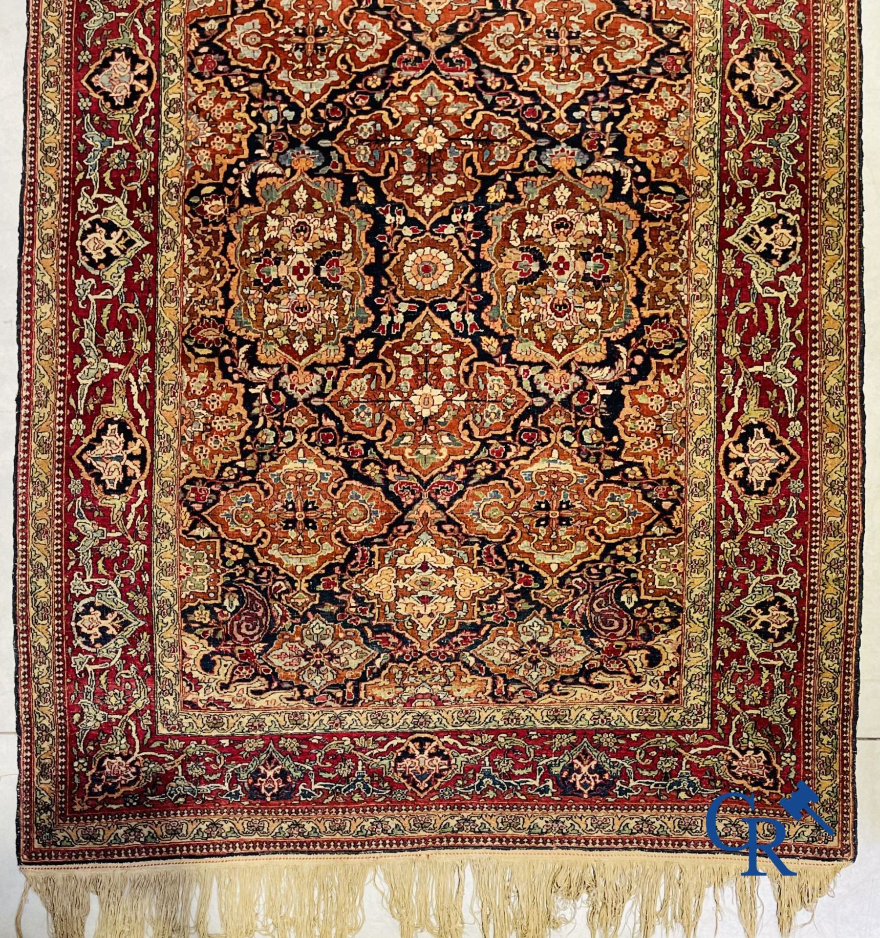 Oriental carpets: Antique oriental carpet. - Image 3 of 8