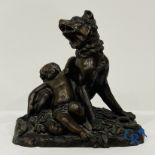 James Pradier: Bronze statue with mythological representation.