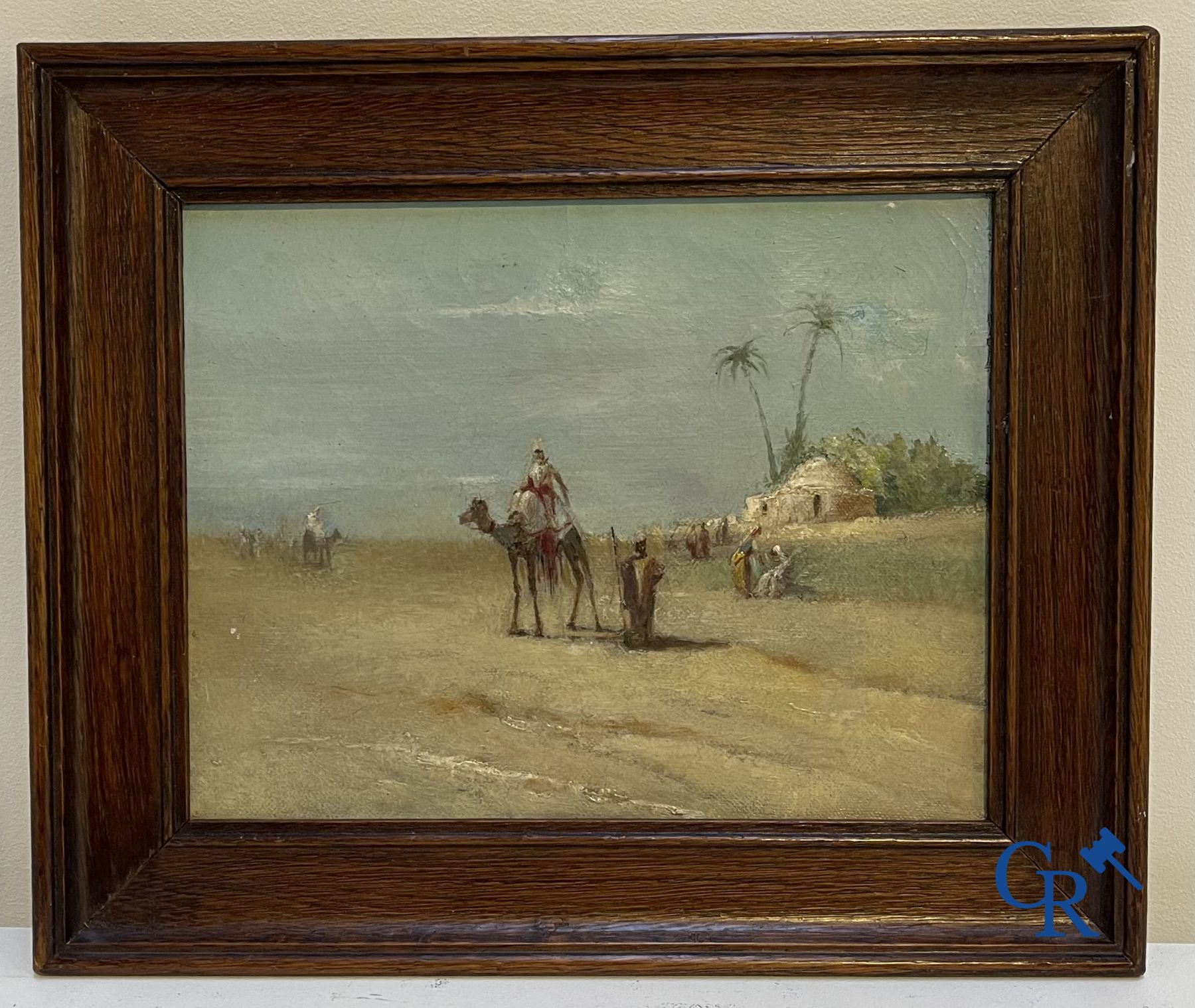 Paintings. Oriental view and landscape. - Image 2 of 8