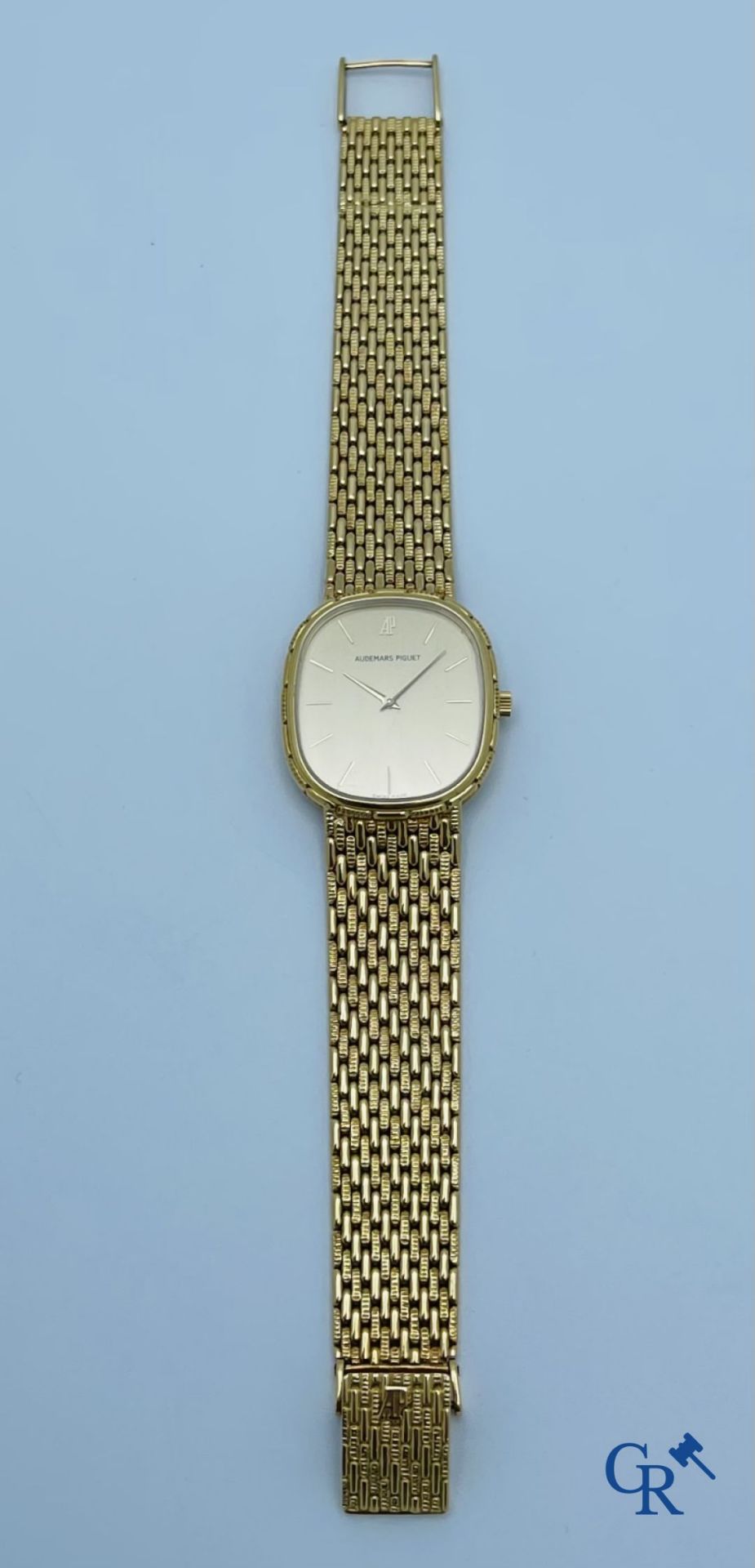 Audemars Piguet: A men's wristwatch in gold 18K (750°/00). - Bild 6 aus 8
