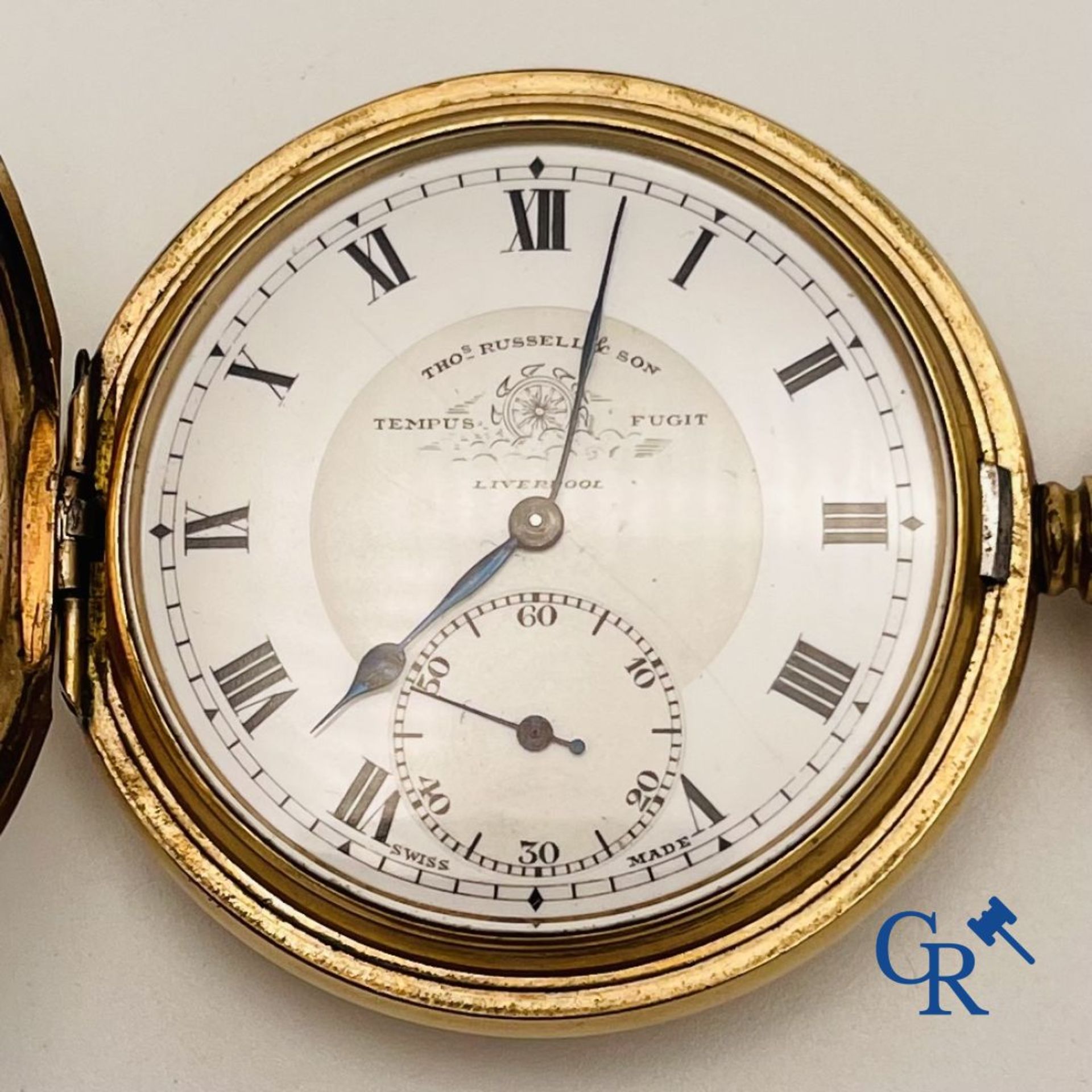 Timepieces: Thomas Russel & Son + Omega. - Image 5 of 7