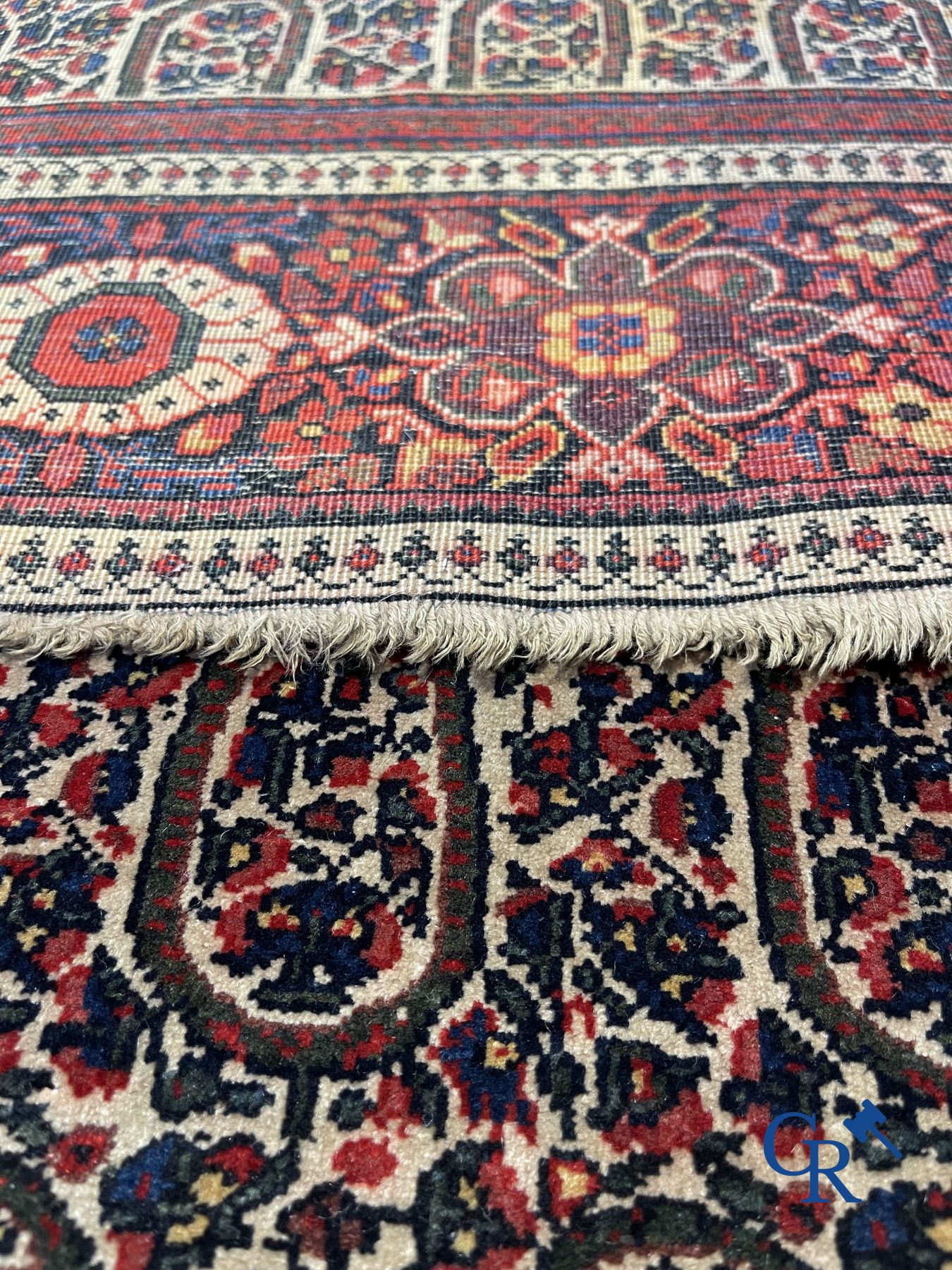 Oriental carpets: Antique oriental carpet. - Image 7 of 8