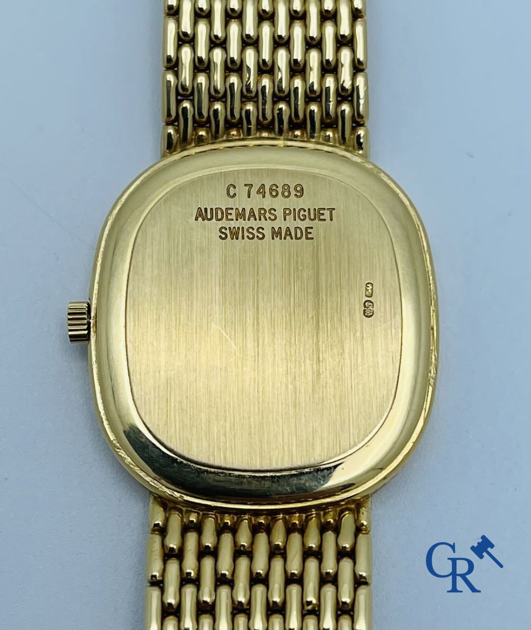 Audemars Piguet: A men's wristwatch in gold 18K (750°/00). - Image 3 of 8