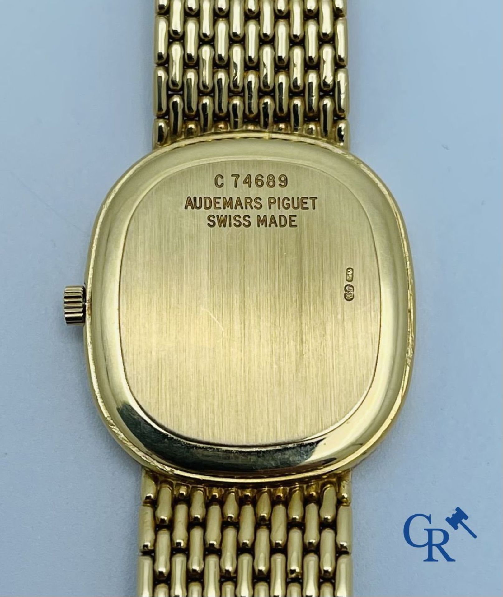 Audemars Piguet: A men's wristwatch in gold 18K (750°/00). - Bild 3 aus 8
