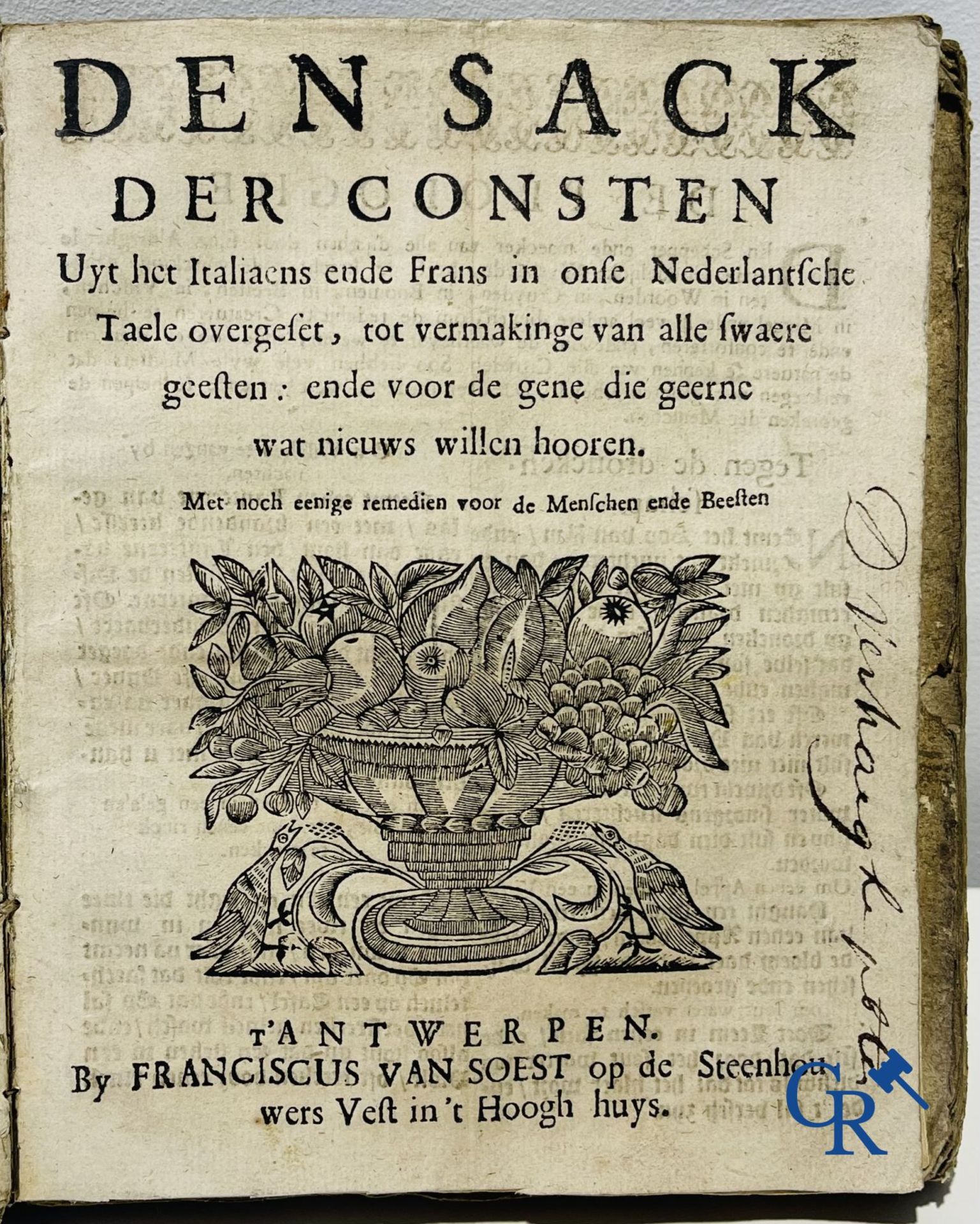 Early printed books: Book bundle, J. Begyn and Bernard Poelman in Ghent and Franciscus van Soest in  - Image 2 of 20