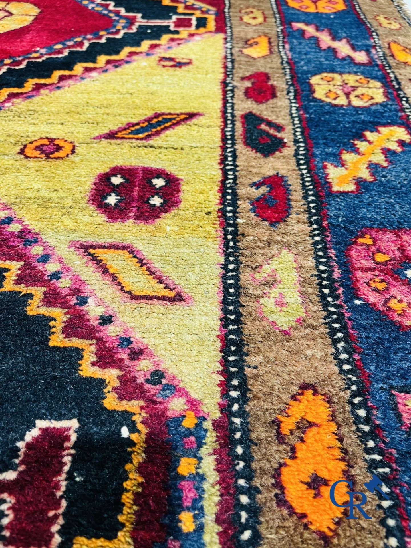 Oriental carpets: Kurdistan. Antique Kurdi carpet. - Image 8 of 10