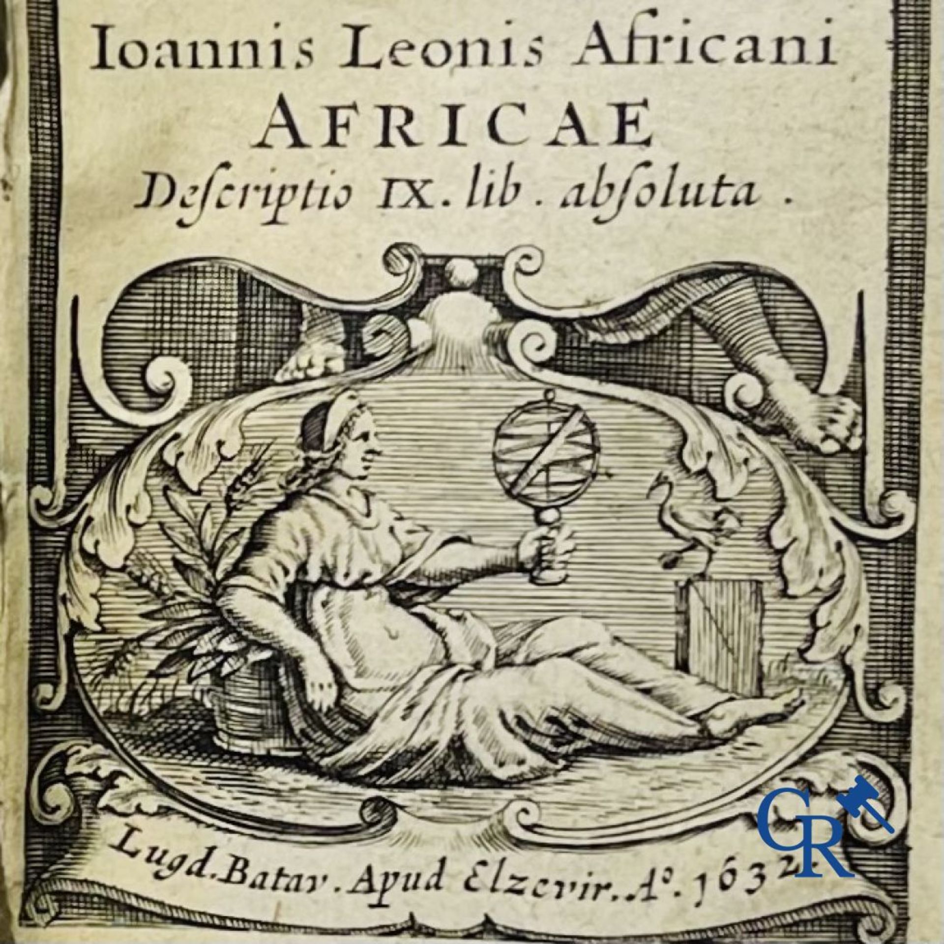 Early printed books: Johannis Leonis Africani. Africae, Elzevier 1632.