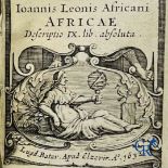 Early printed books: Johannis Leonis Africani. Africae, Elzevier 1632.