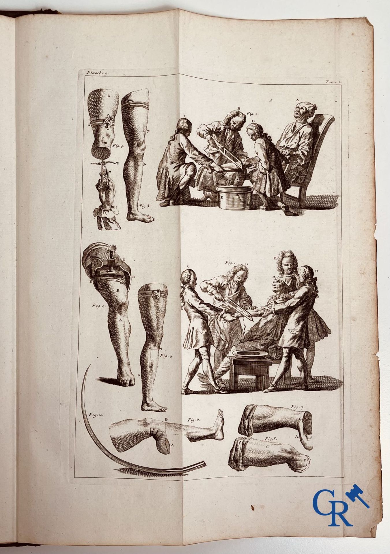 Early printed books: Dictionnaire Universel de Medecine, Robert James. 6 volumes, Paris 1746-1748. - Bild 12 aus 35