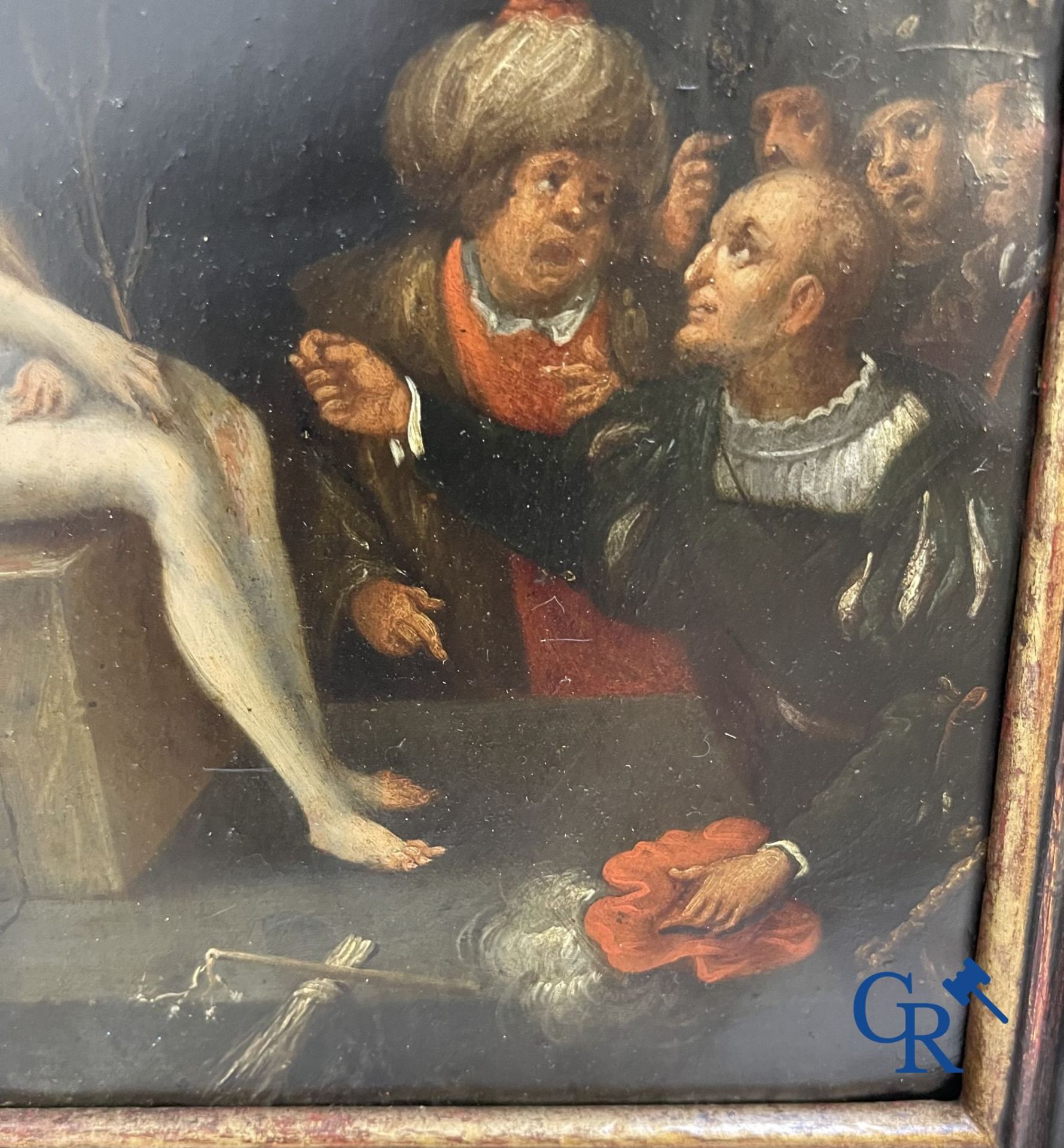 Painting: Antwerp, 16th century. The mockery of Christ. - Image 4 of 11