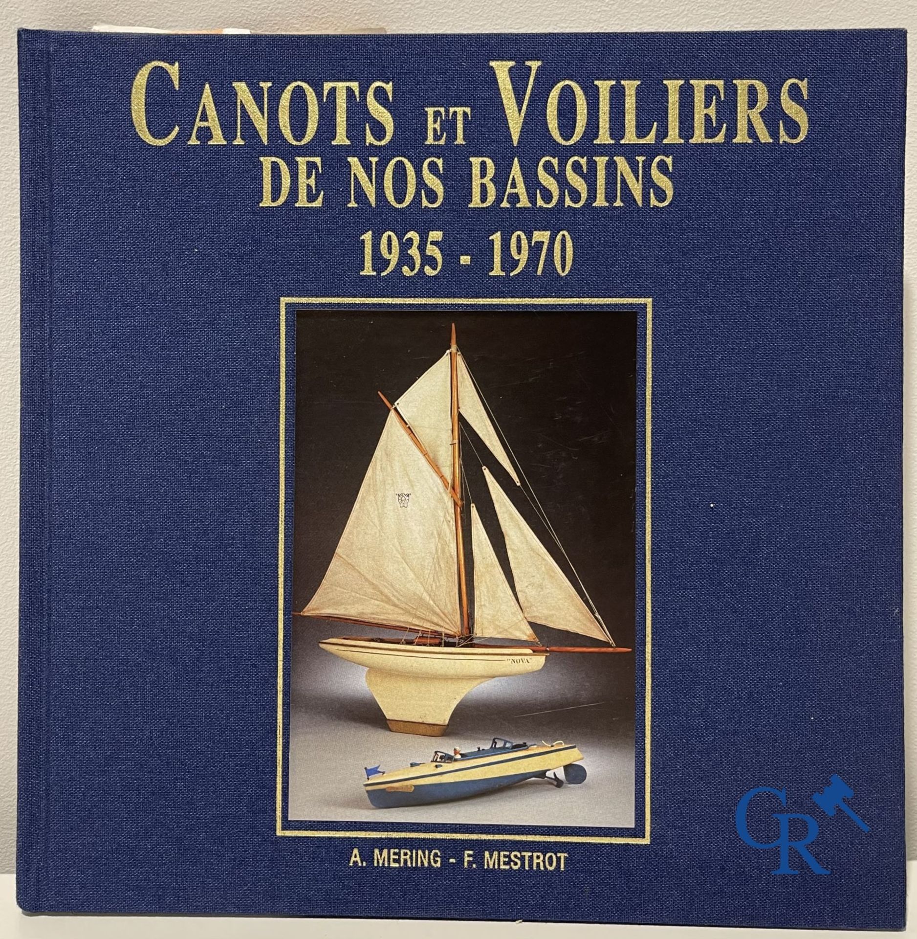 Old toys: Jacques Milet. 4 books on toy boats and 2 original drawings by Jacques Milet. - Image 4 of 13