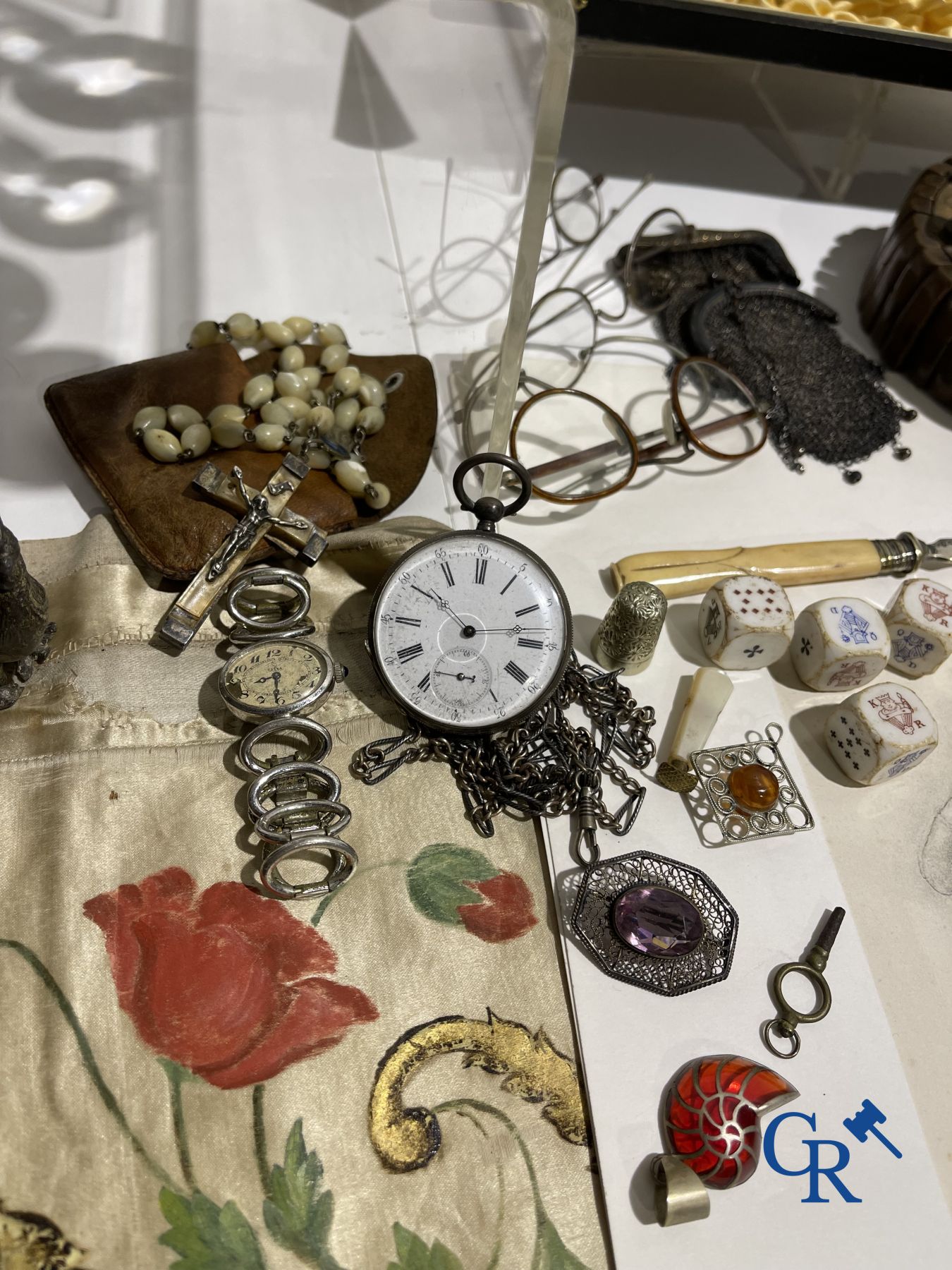 Nice lot with various antiques. - Image 15 of 26